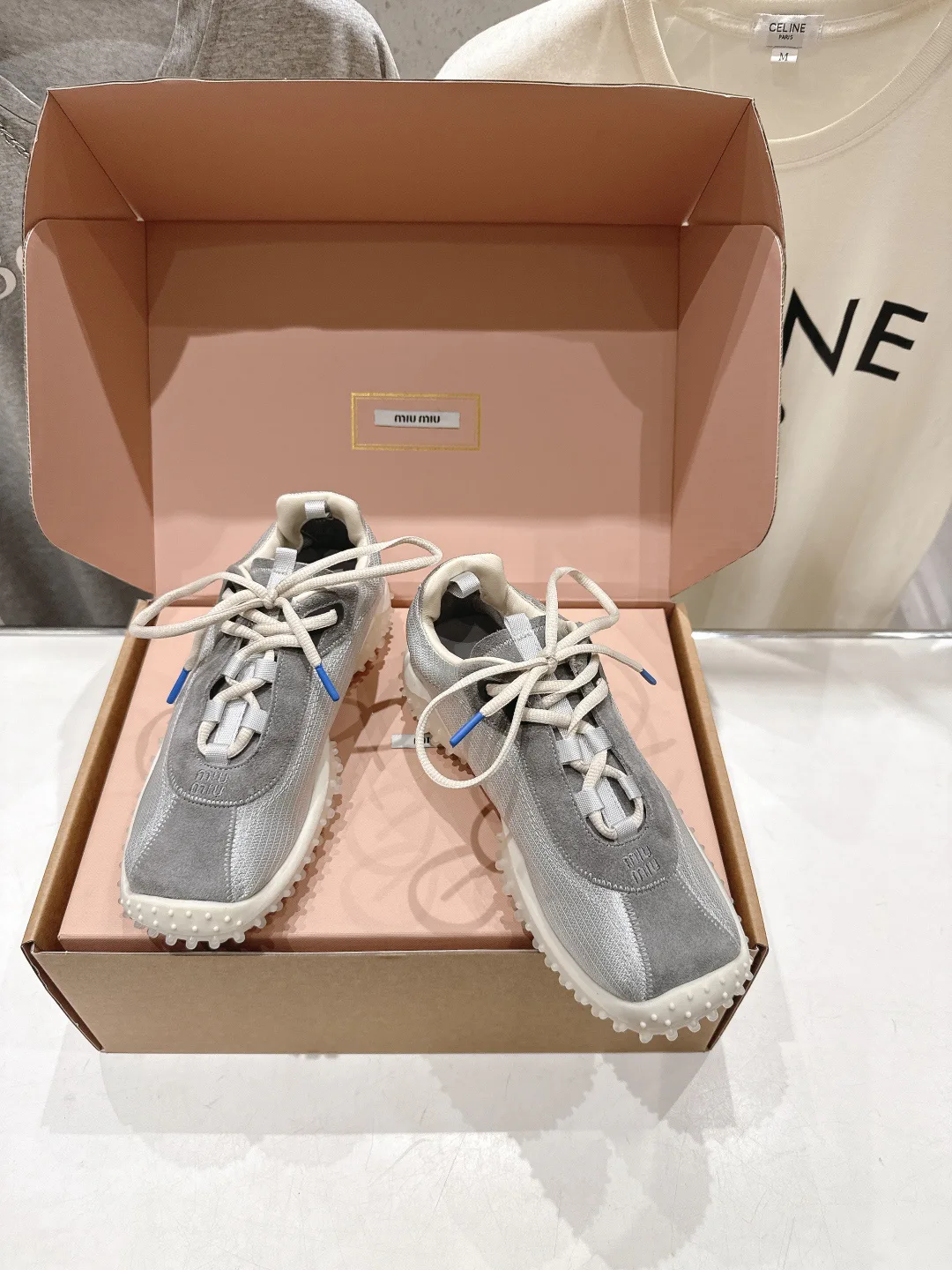 Кроссовки Женские Miu Miu 17057034