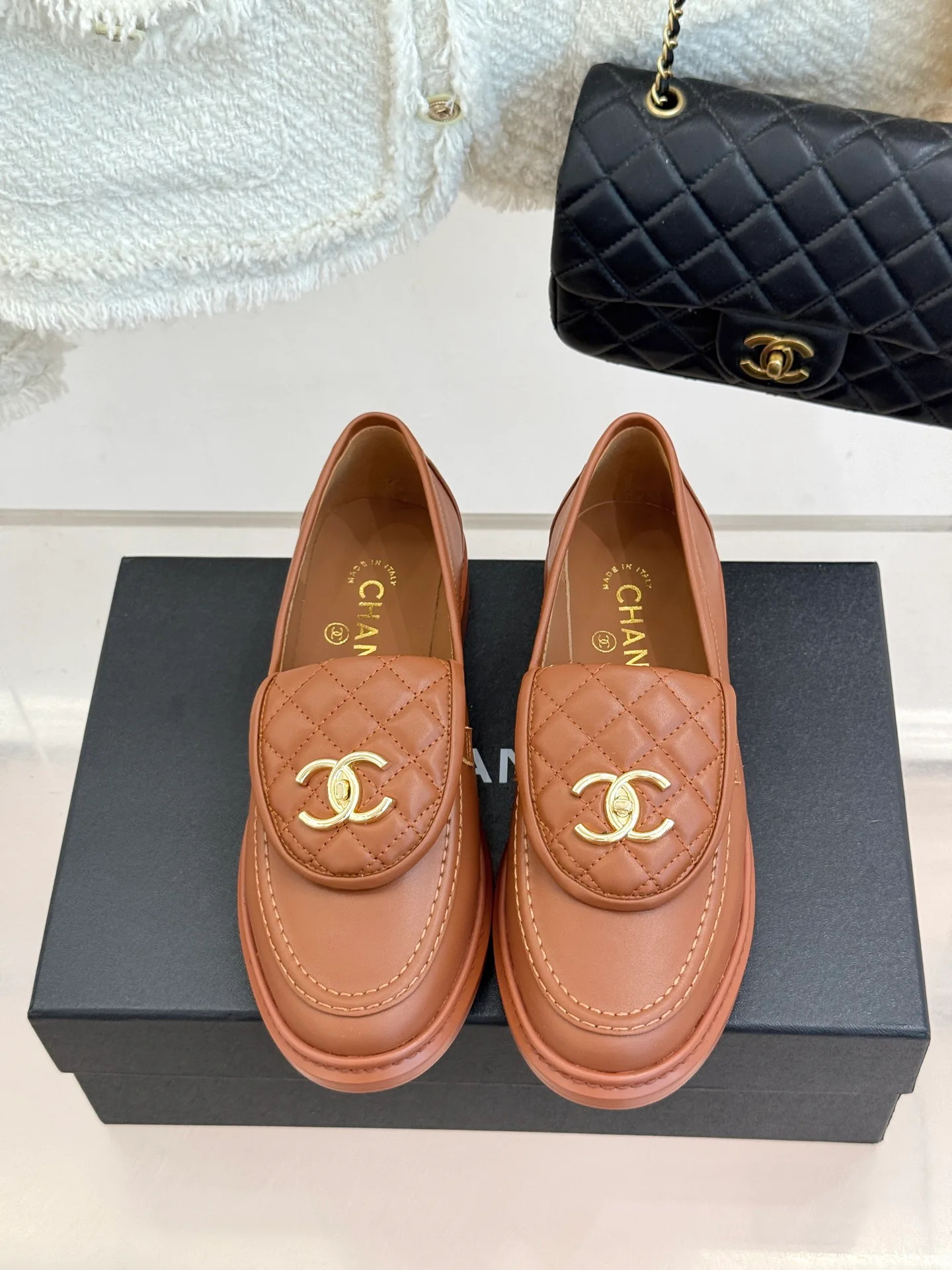 Лоферы И Мокасины Женские Chanel 17336067