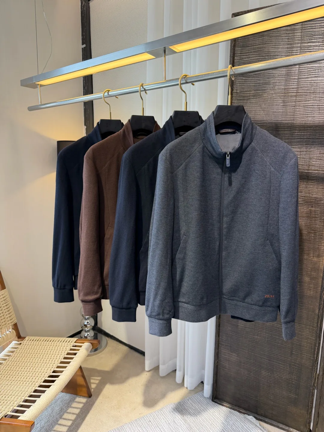 Куртки И Пуховики Мужские Zegna 17935051