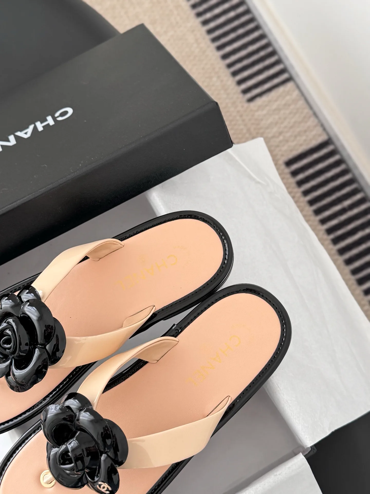 Шлепанцы Женские Chanel 348907