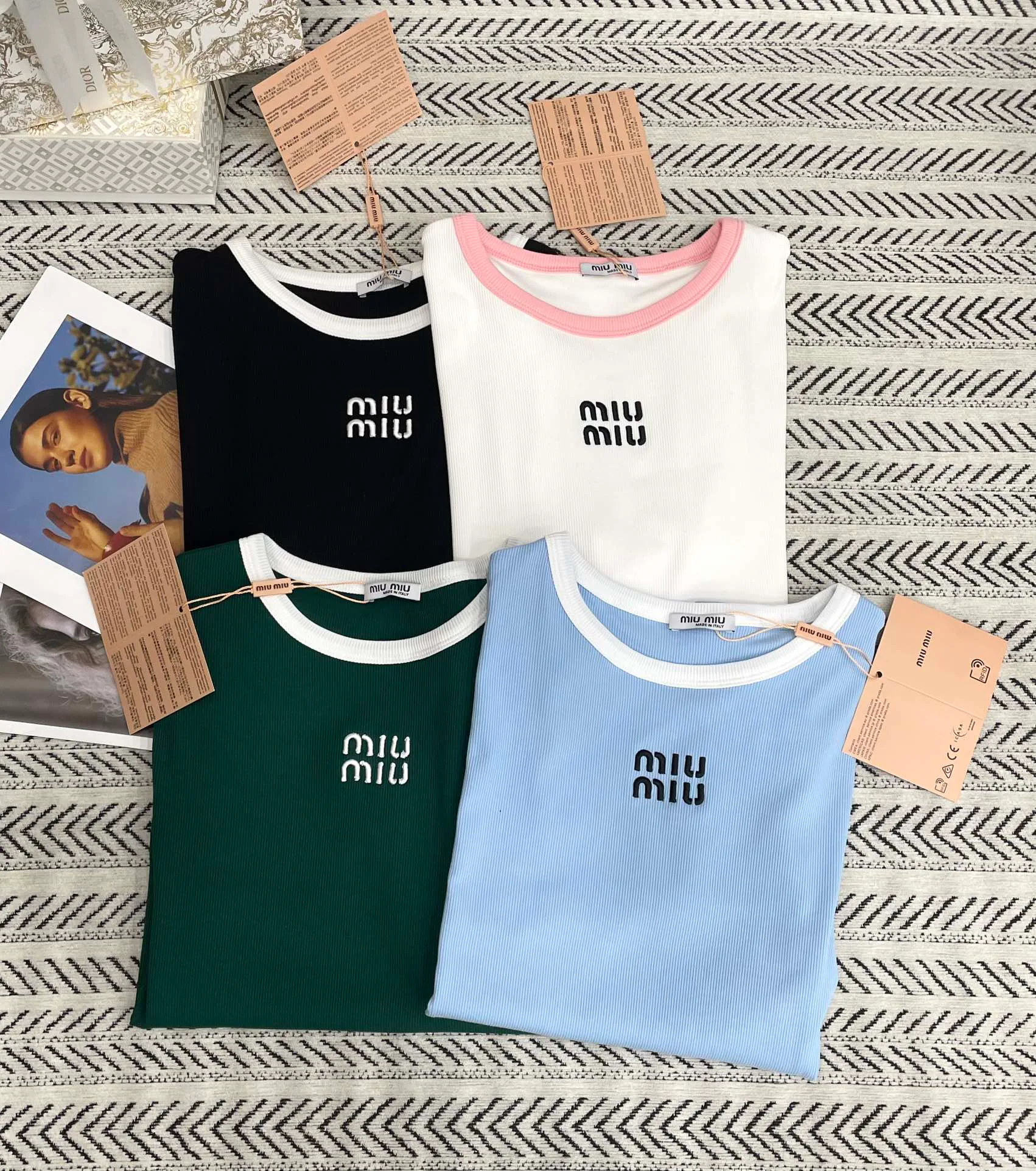 Футболки Женские Miu Miu 4523583