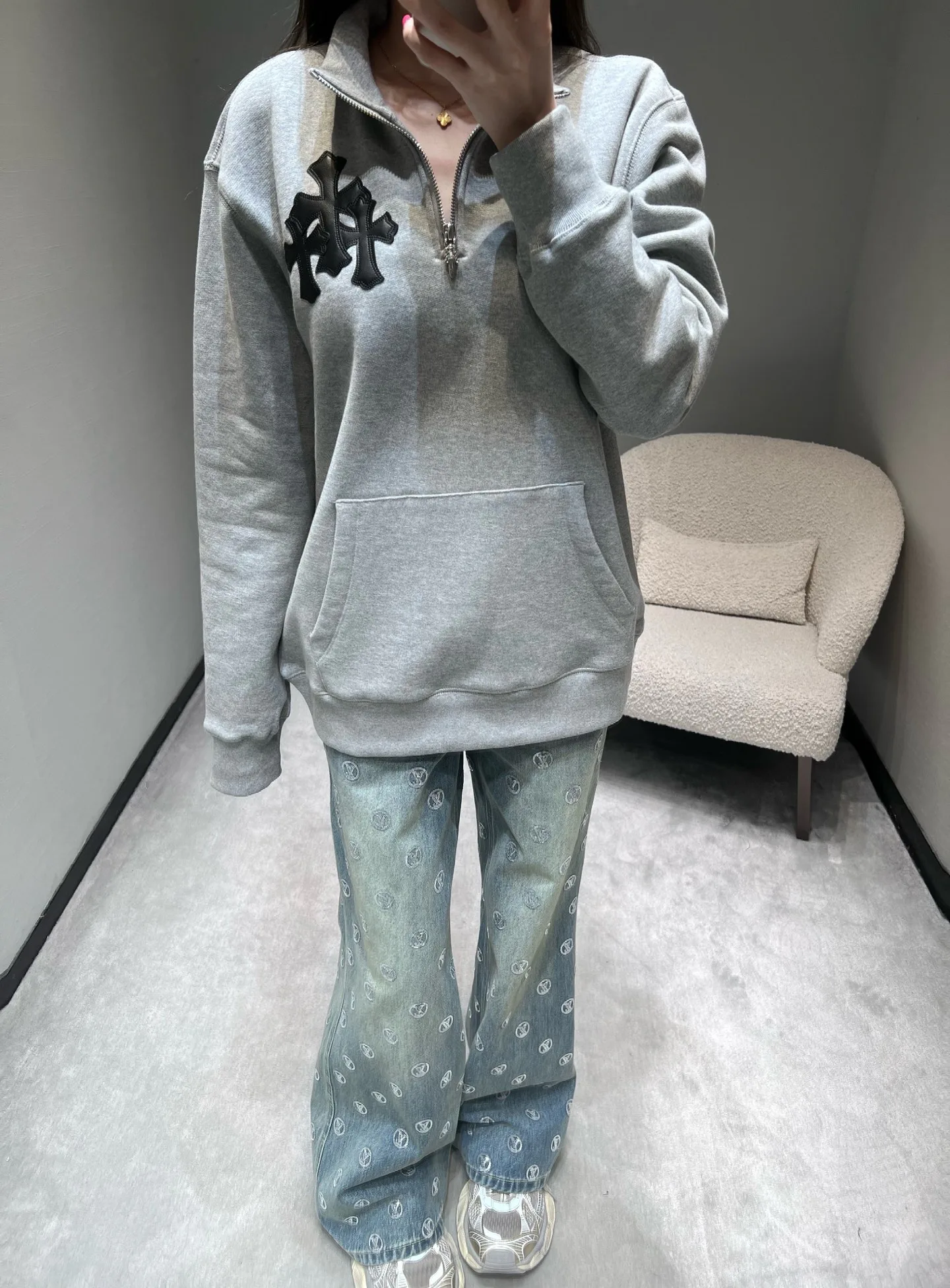 Свитшоты Женские Chrome Hearts 387727