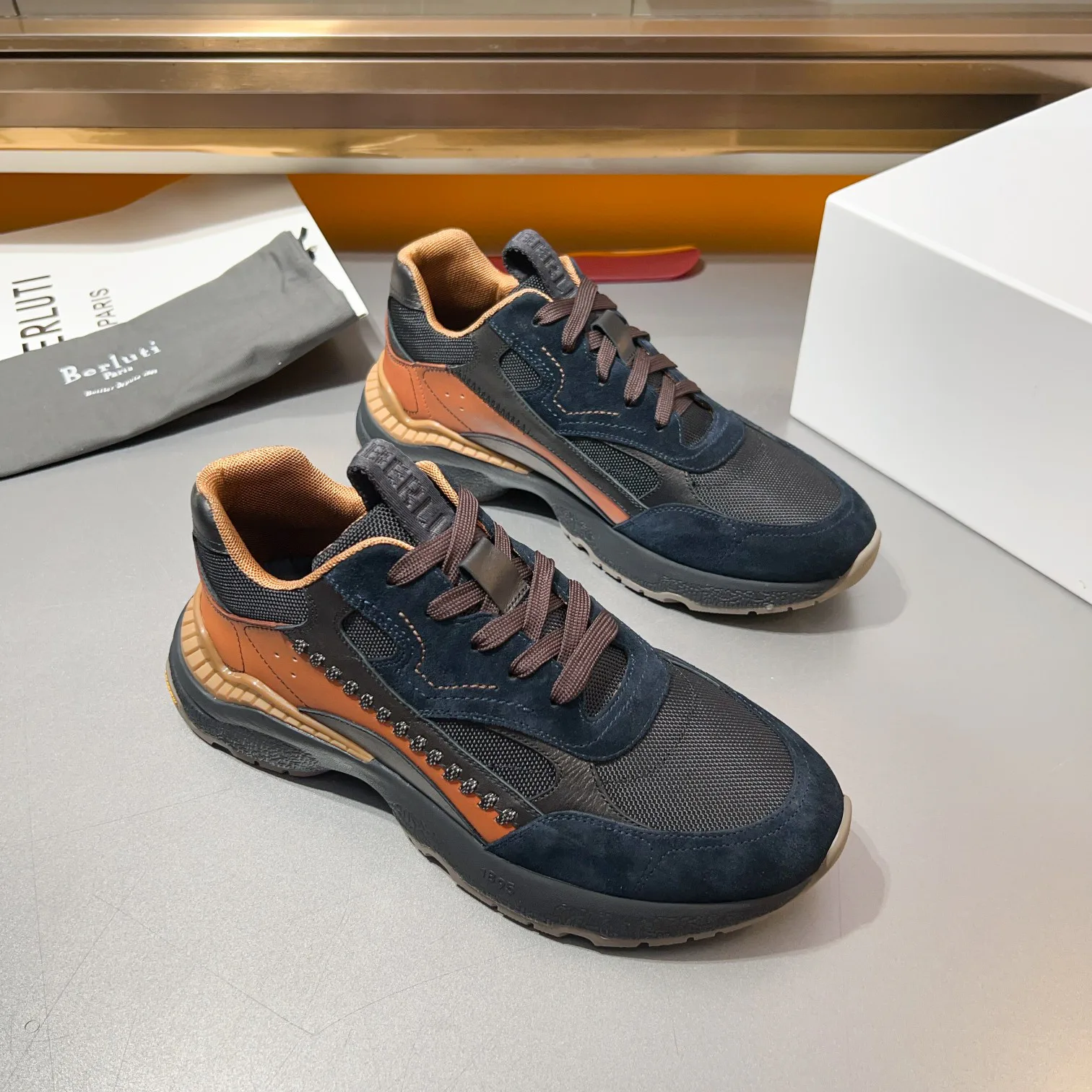 Кроссовки Мужские Berluti 21288