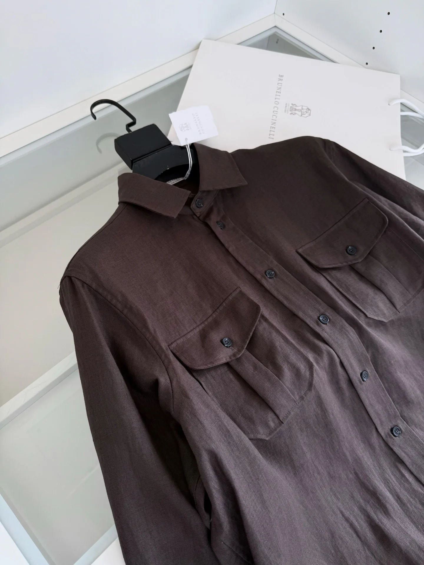 Рубашки Мужские Brunello Cucinelli 13428288