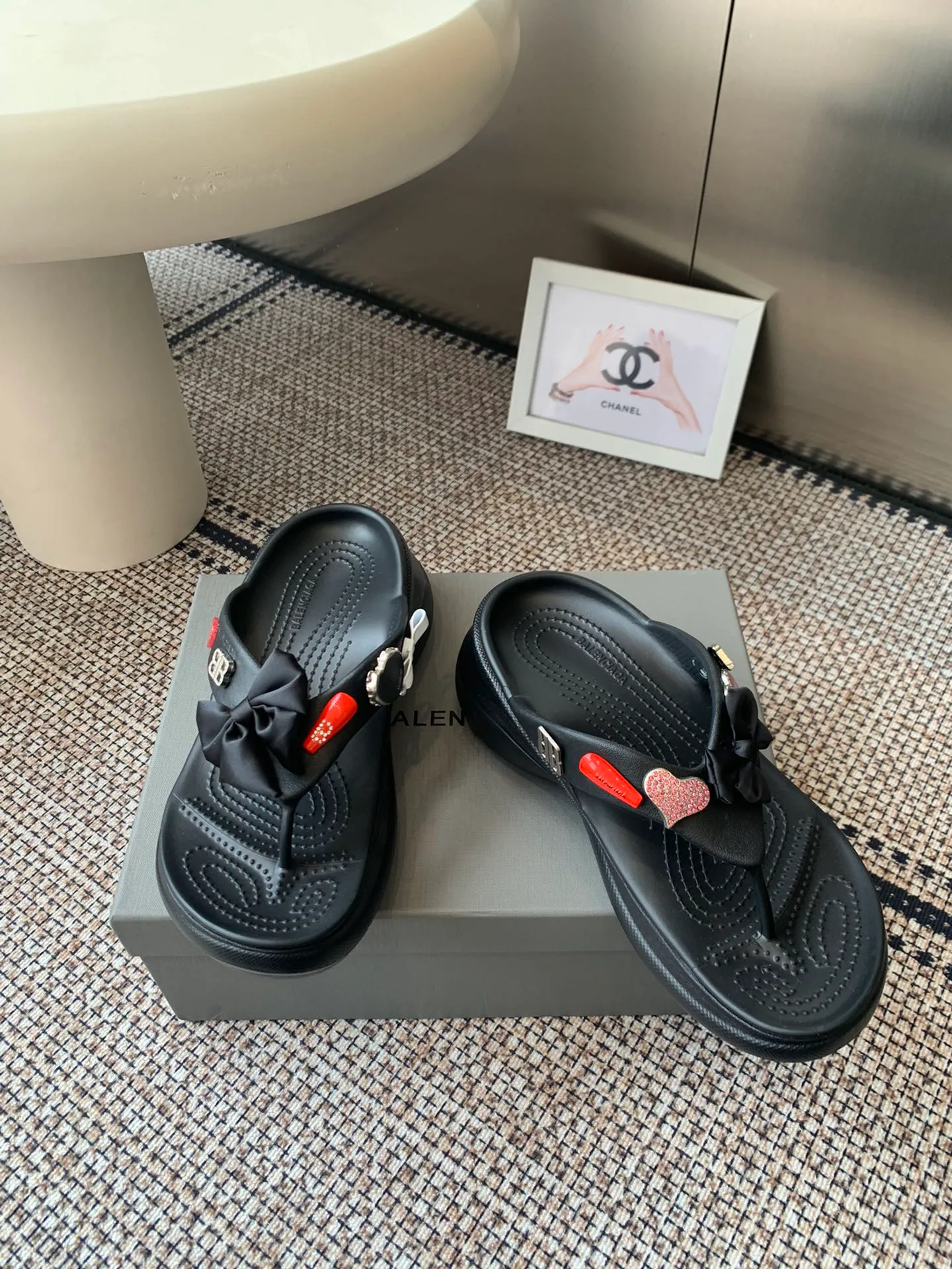 Шлепанцы Женские Balenciaga 491854