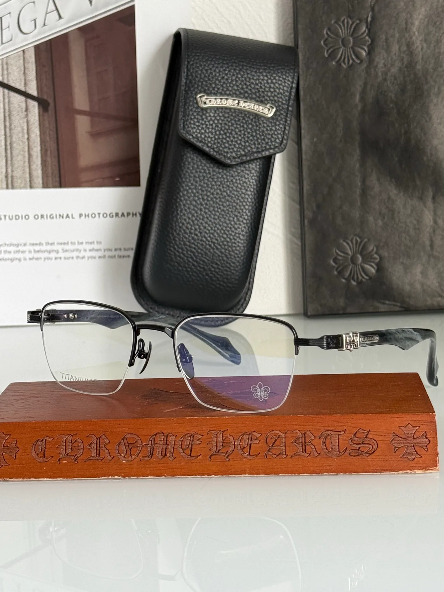 Очки Chrome Hearts 11432788