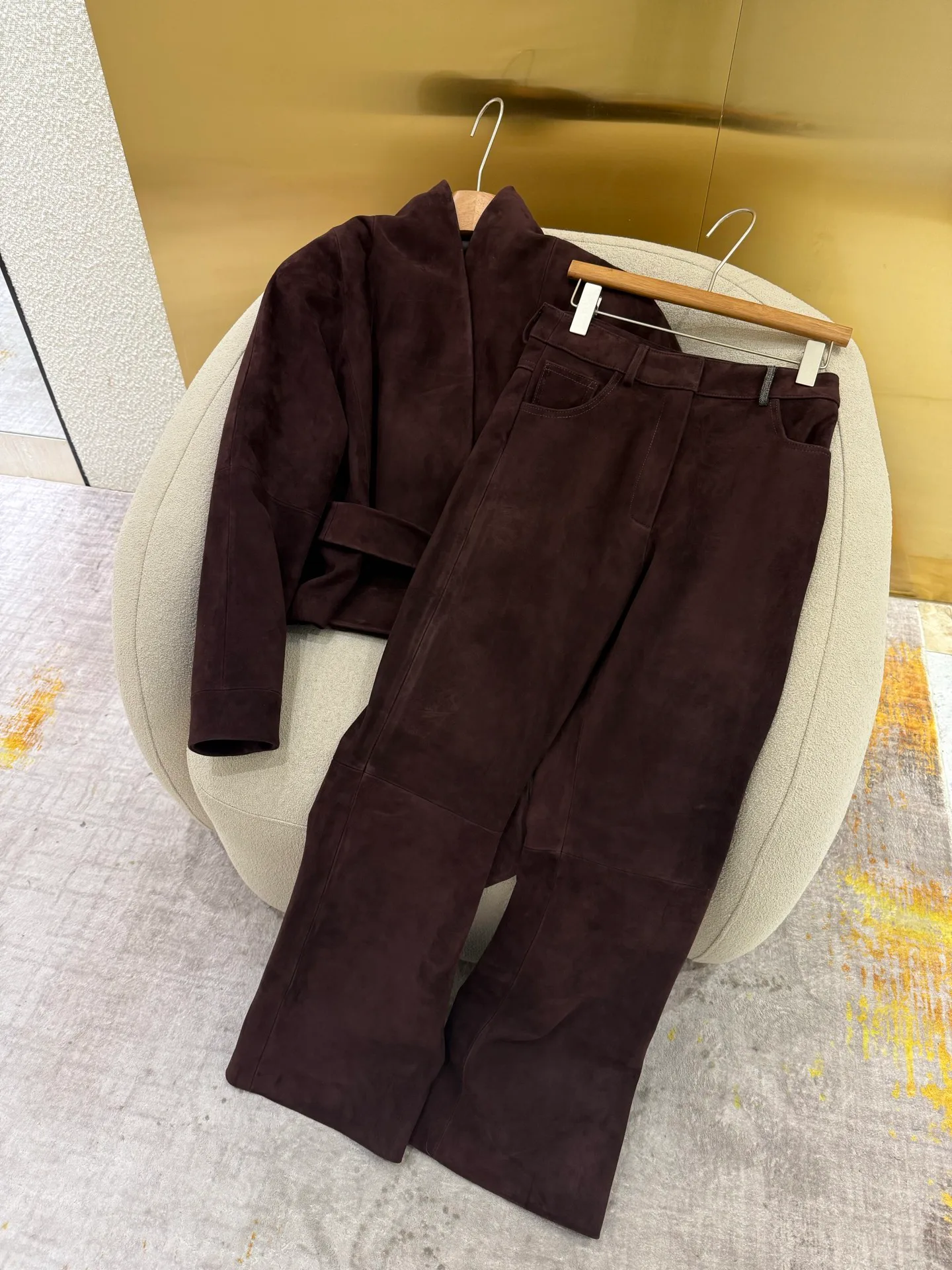 Кожаные Куртки И Дублёнки Женские Brunello Cucinelli 11544835
