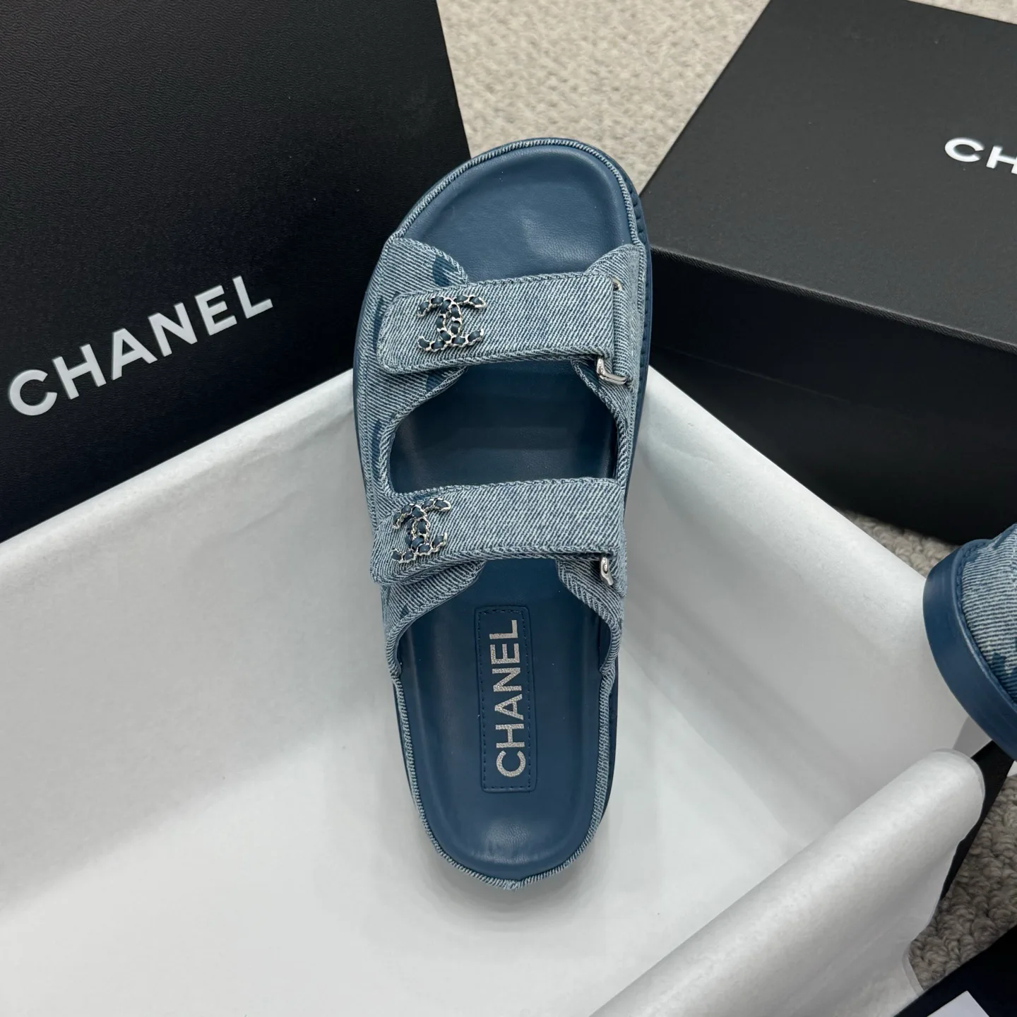 Шлепанцы Женские Chanel 24490
