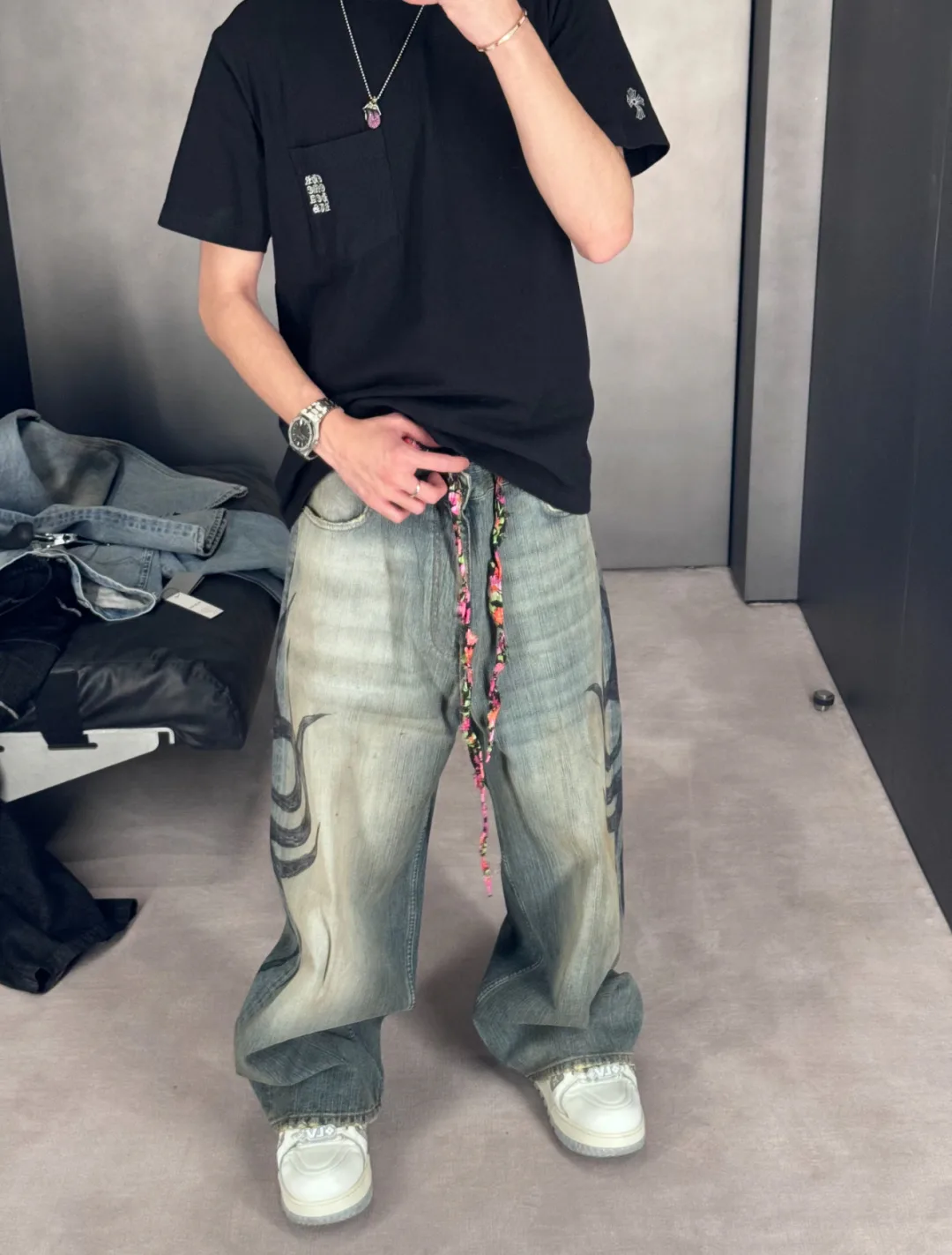 Футболки Женские Chrome Hearts 12845364