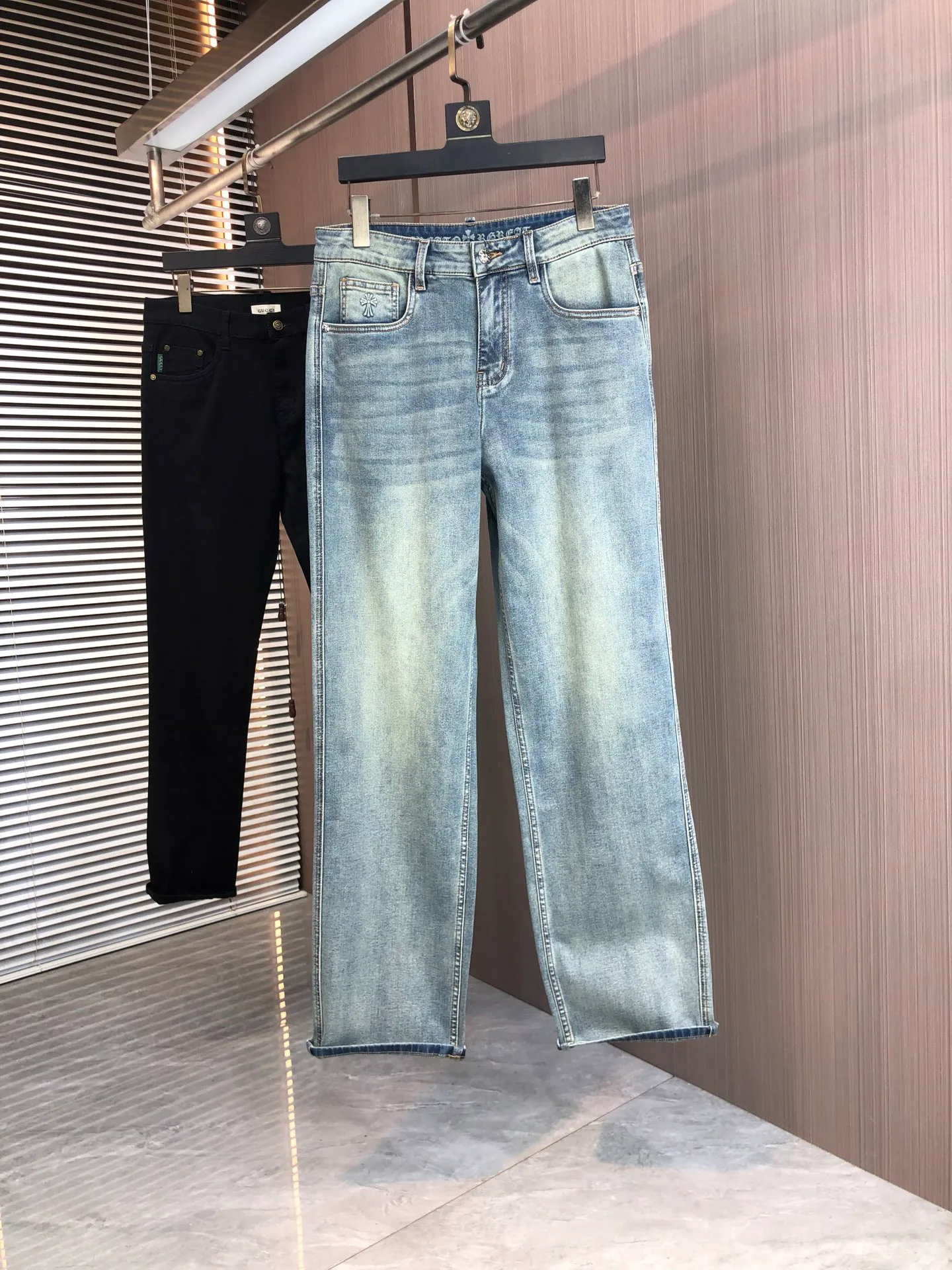 Джинсы Мужские Chrome Hearts 11514648
