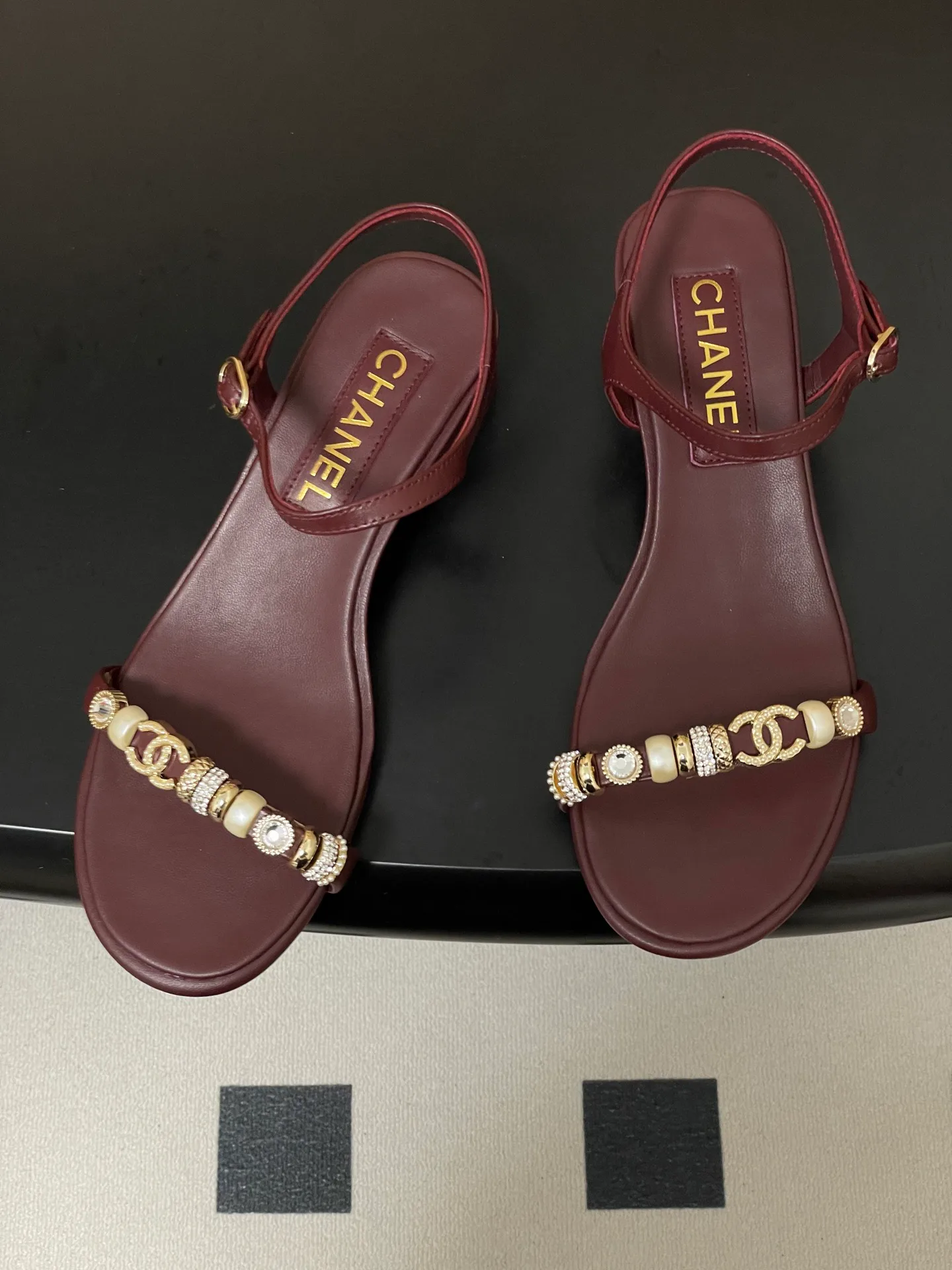 Босоножки Женские Chanel 11684448