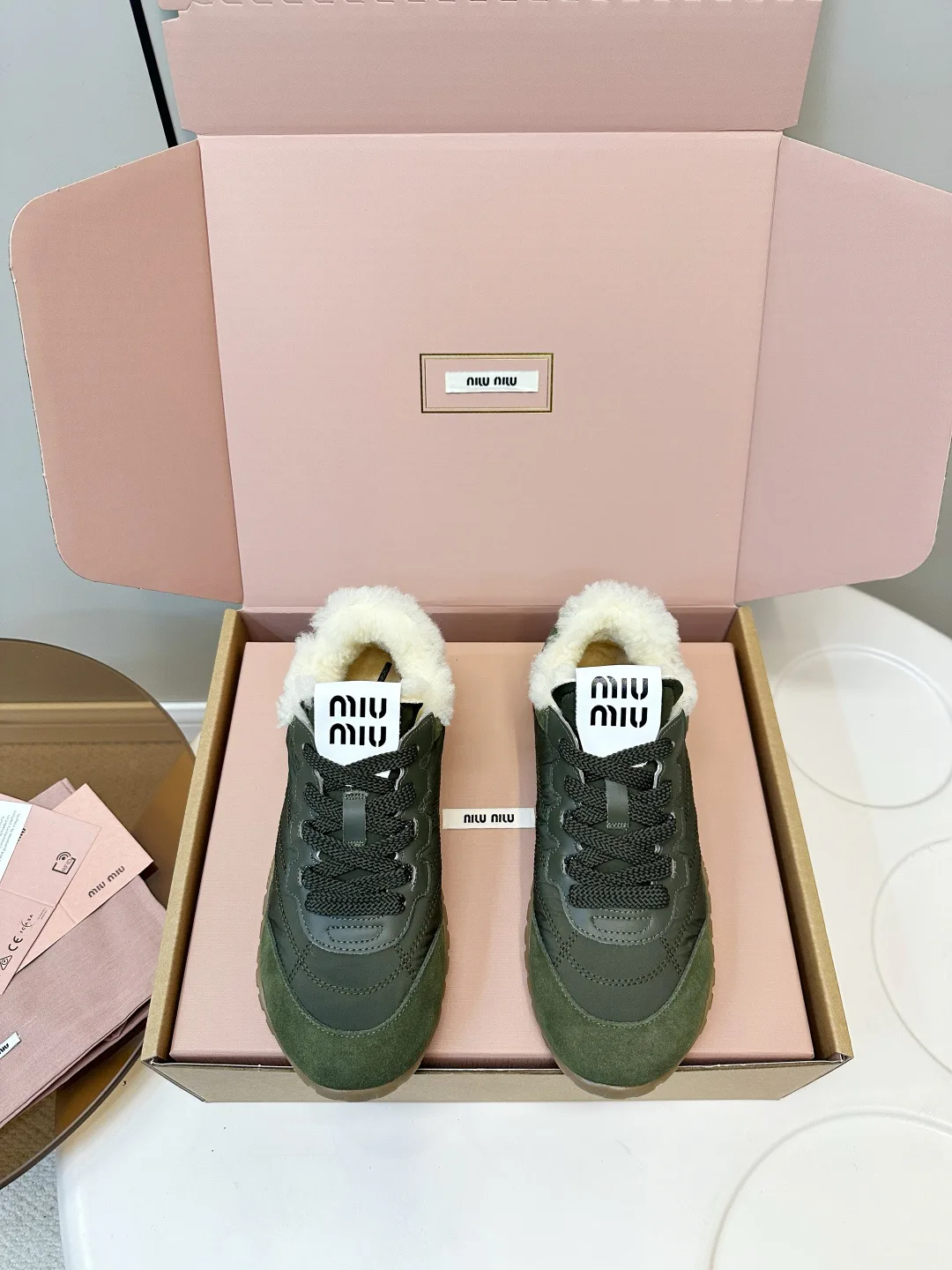 Кроссовки Женские Miu Miu 582520