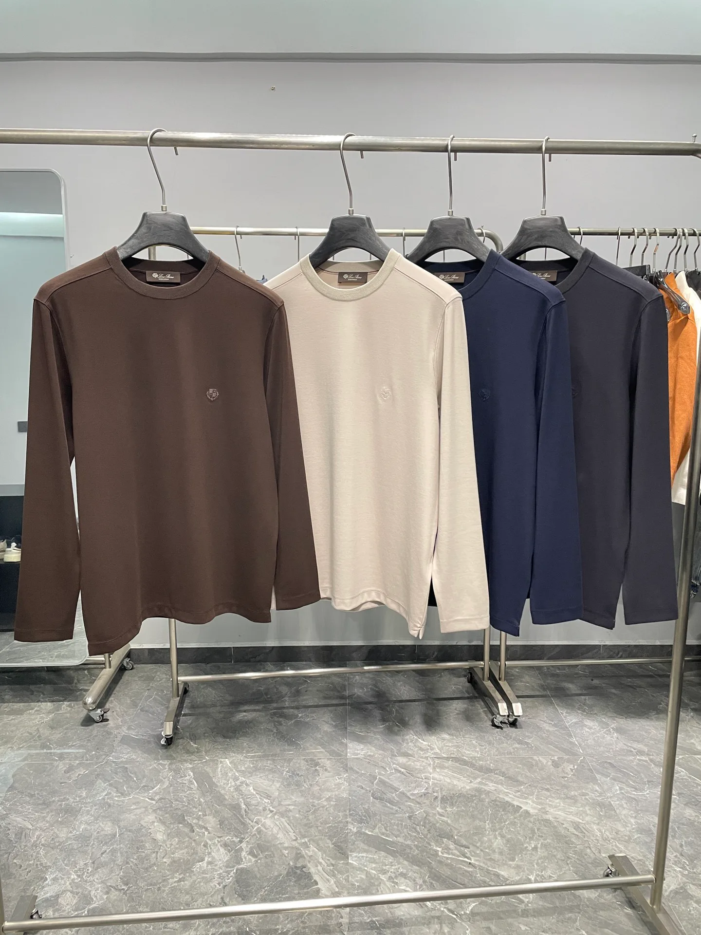 Лонгсливы Мужские Loro Piana 5923583