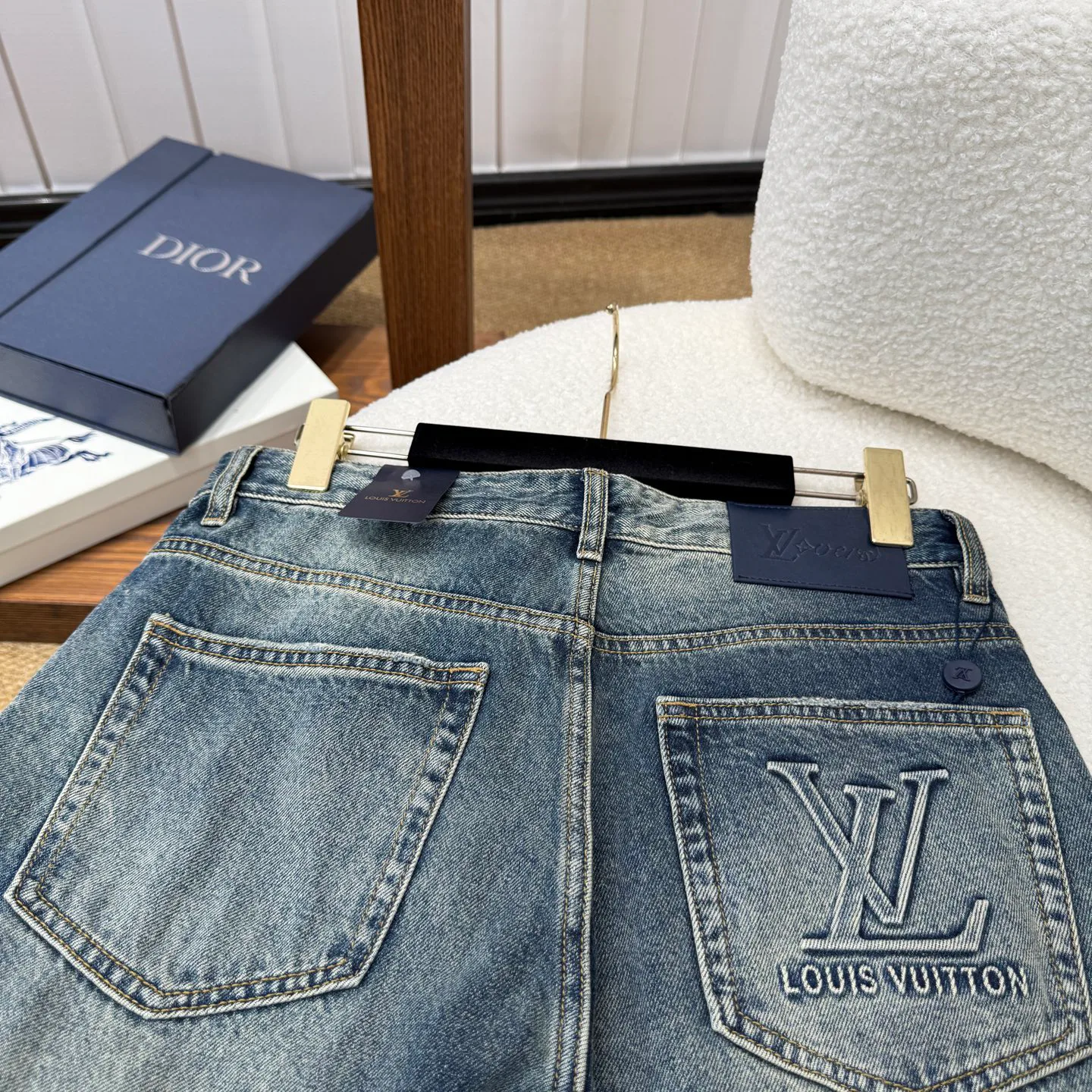 Джинсы Мужские Louis Vuitton 18029751