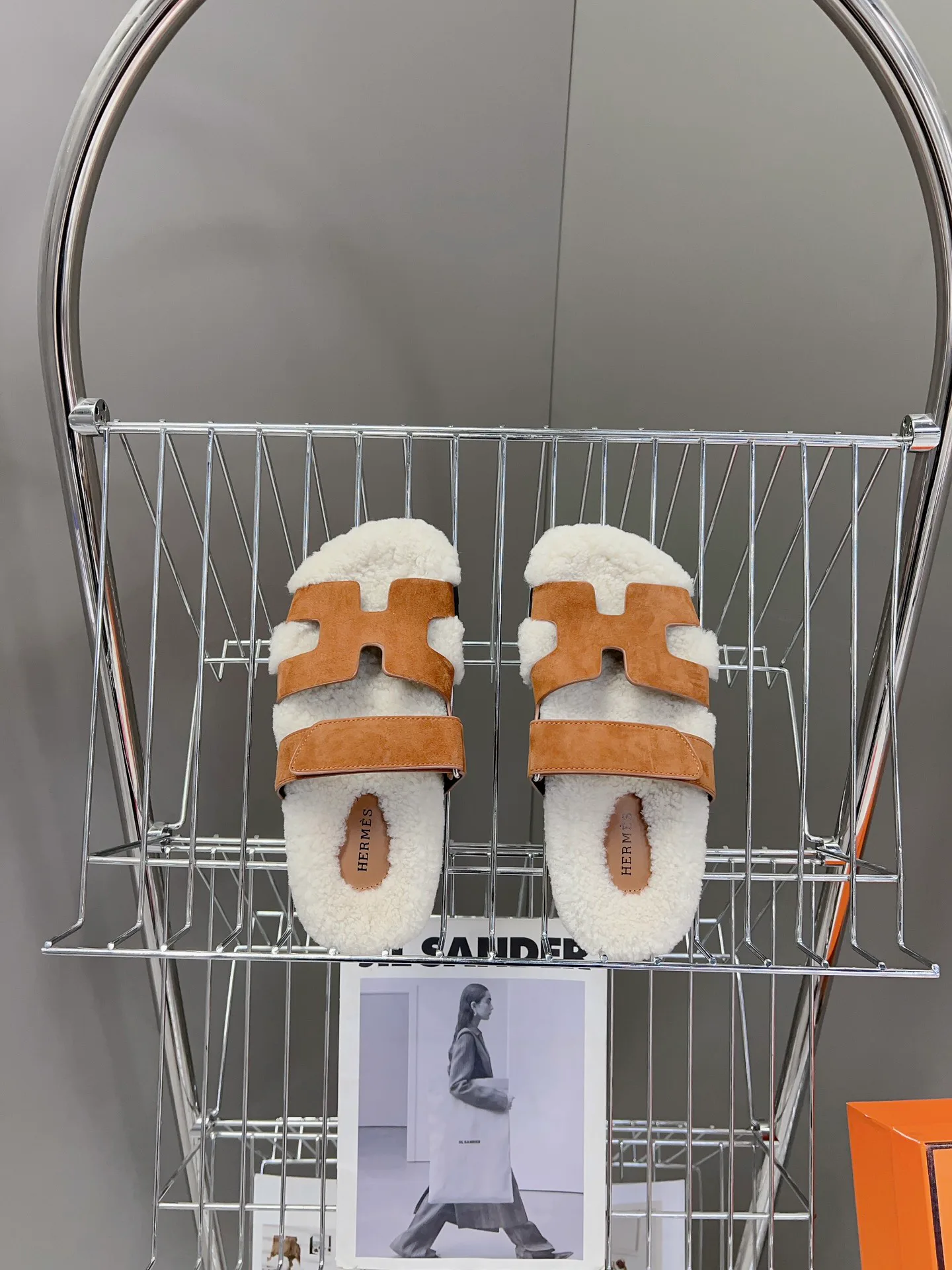 Тапочки Женские Hermes 68436