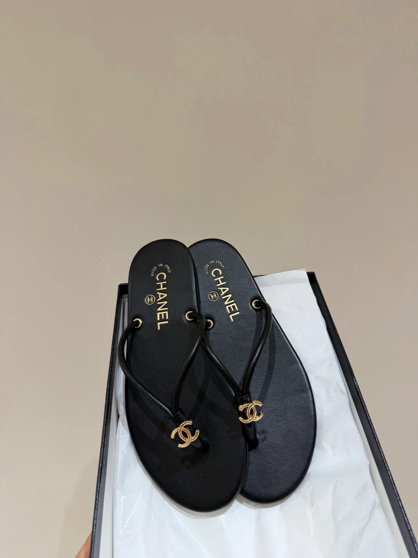 Шлепанцы Женские Chanel 12843830
