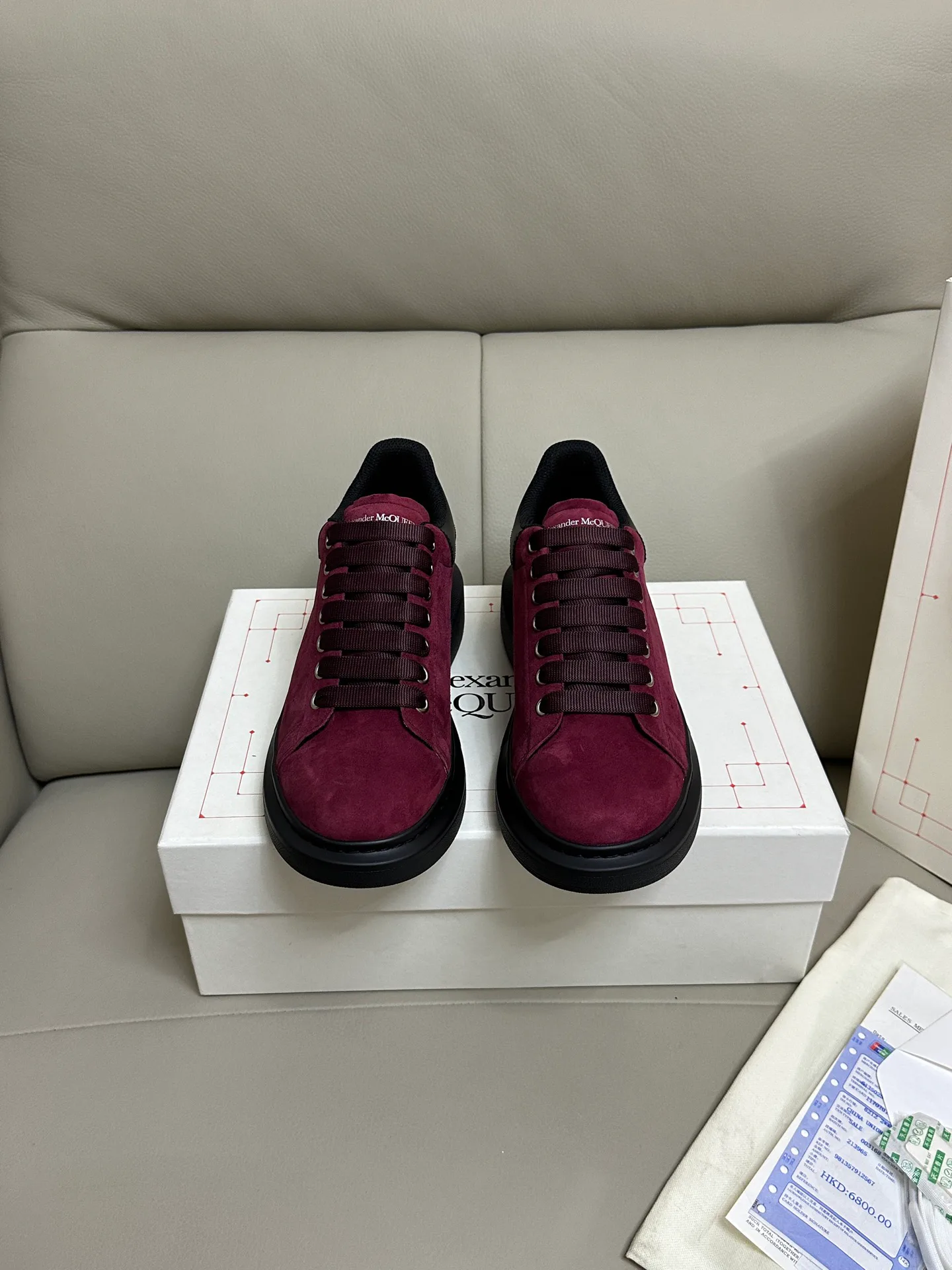 Кроссовки Женские Alexander Mcqueen 18465109