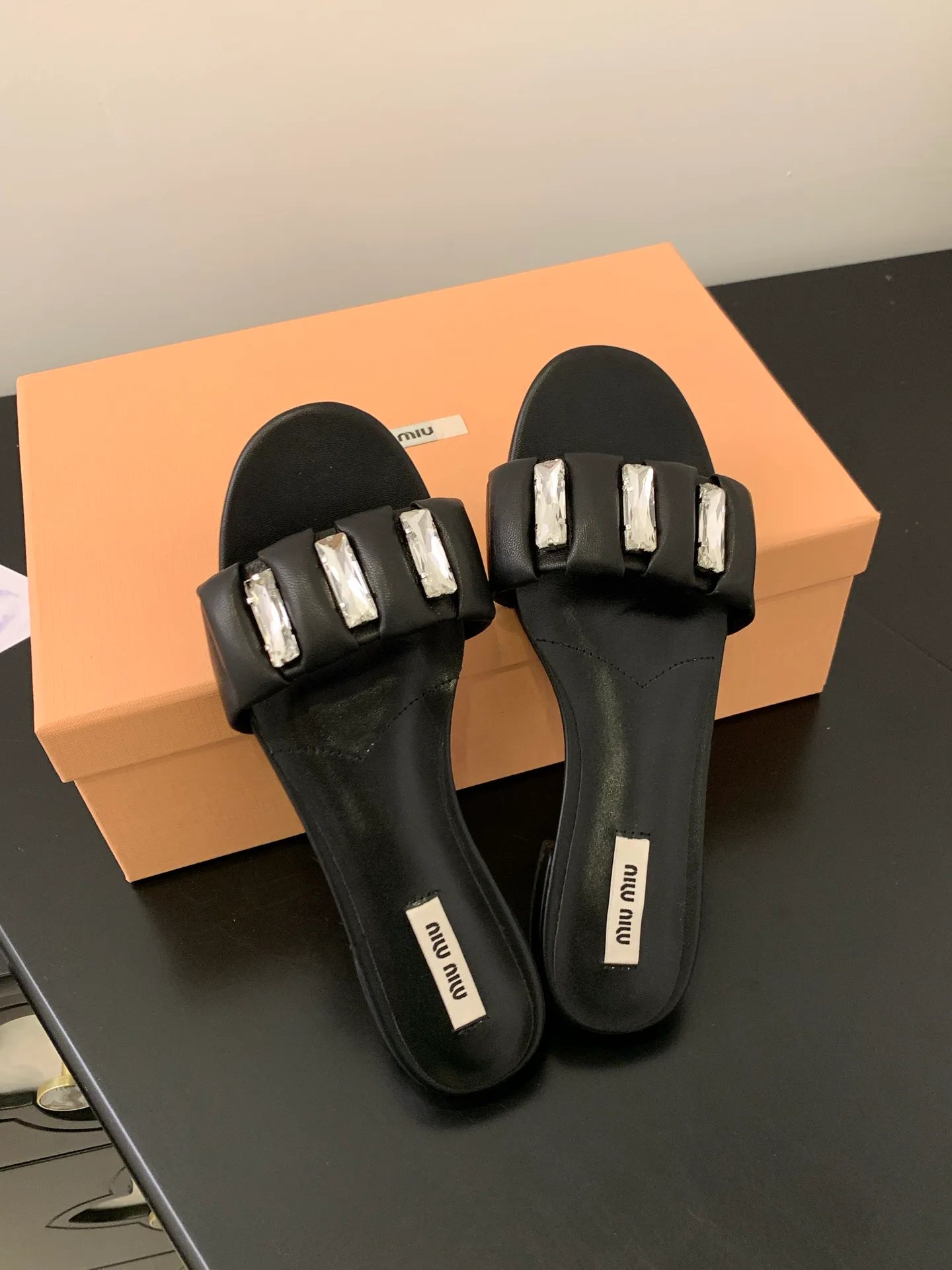 Шлепанцы Женские Miu Miu 31099