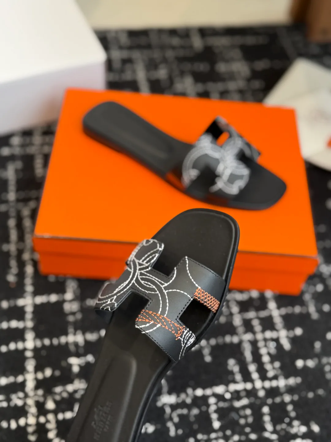 Шлепанцы Женские Hermes 398912