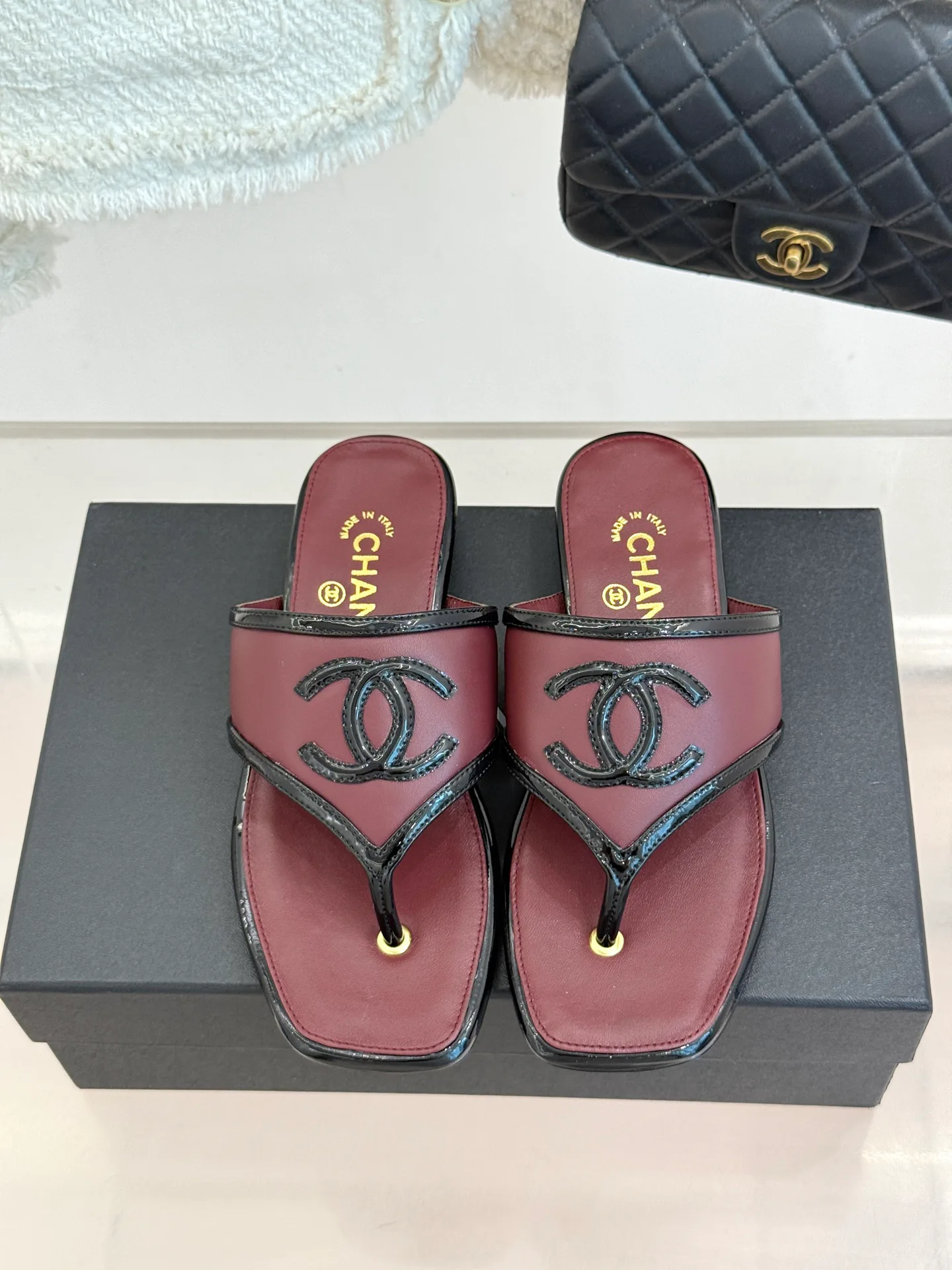 Шлепанцы Женские Chanel 17425288