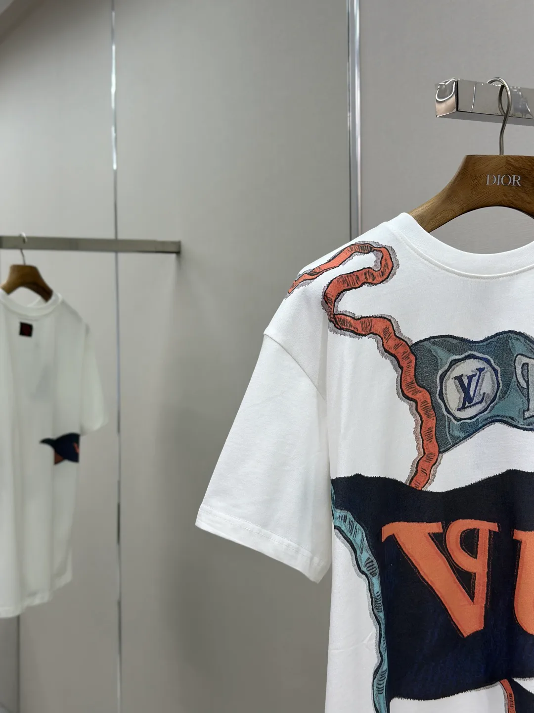 Футболки Мужские Louis Vuitton 129528