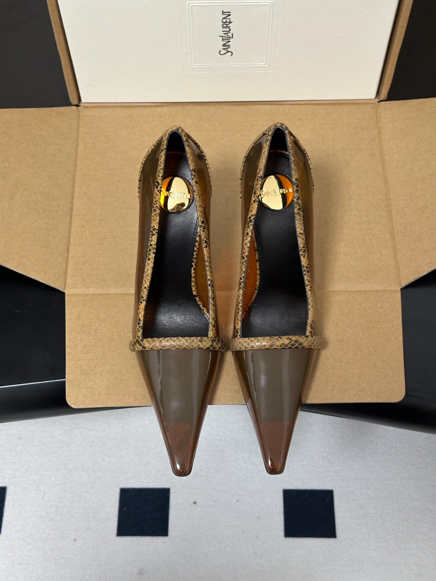 Туфли Женские Saint Laurent 17338416