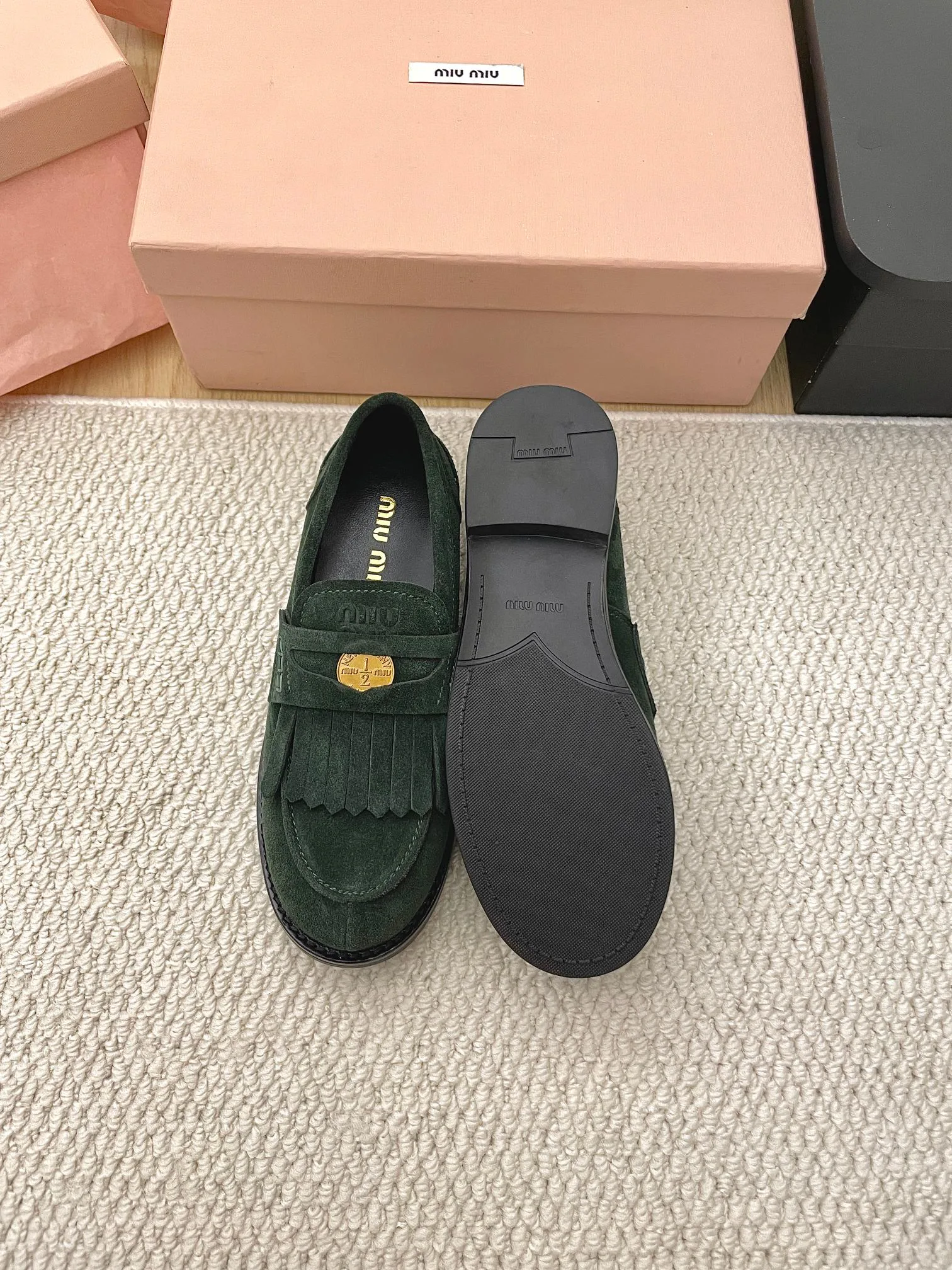 Лоферы И Мокасины Женские Miu Miu 18459403