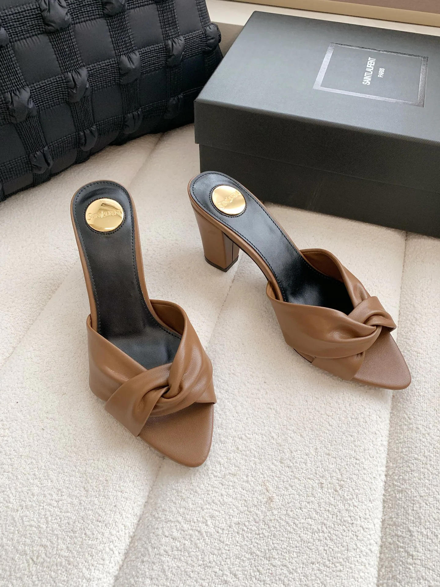 Мюли И Сабо Женские Saint Laurent 17371749