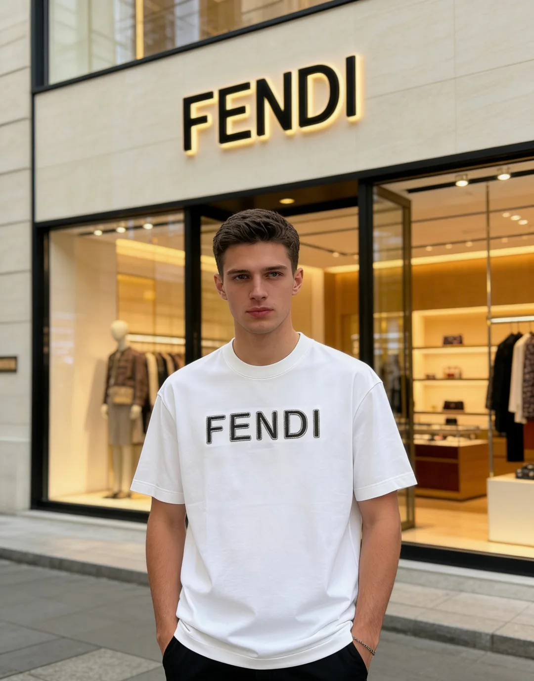 Футболки Мужские Fendi 13442031