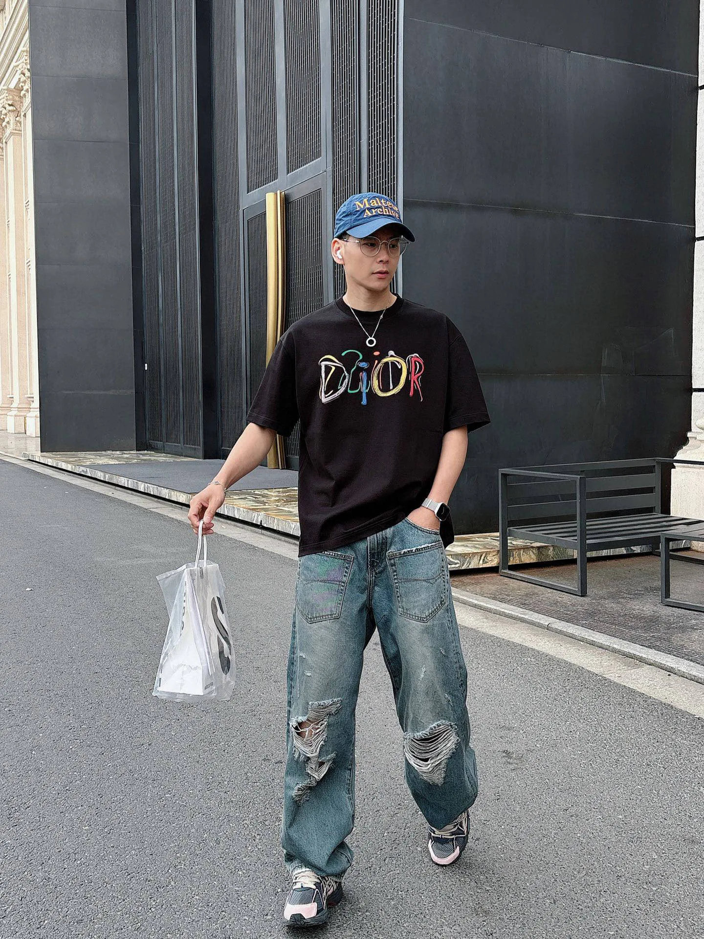 Футболки Мужские Christian Dior 4380391