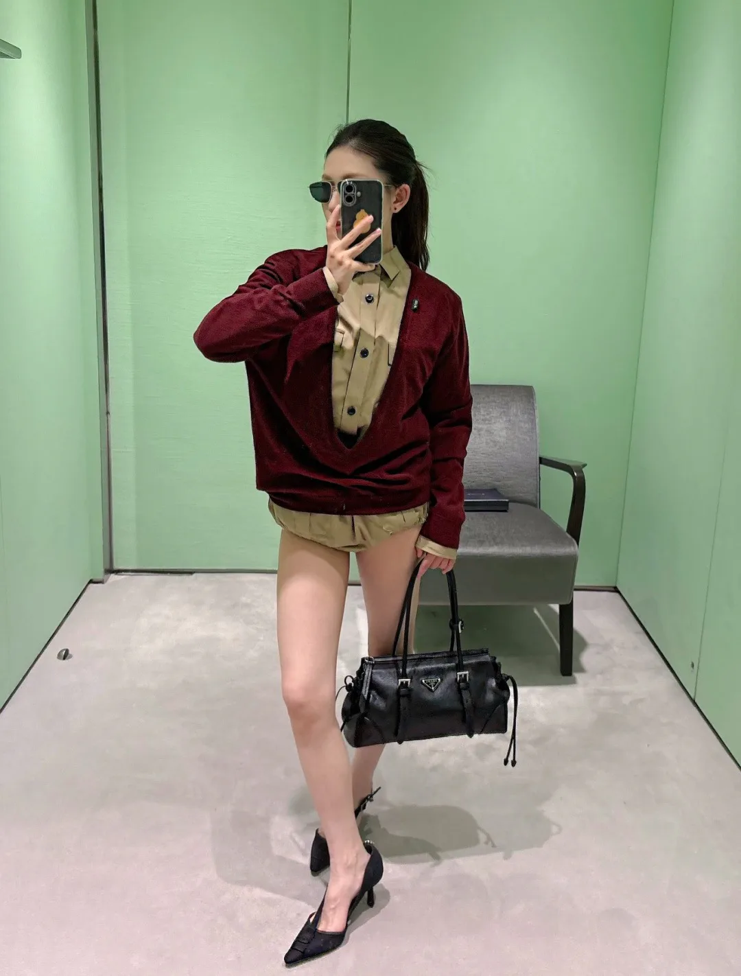 Рубашки Женские Prada 11663795