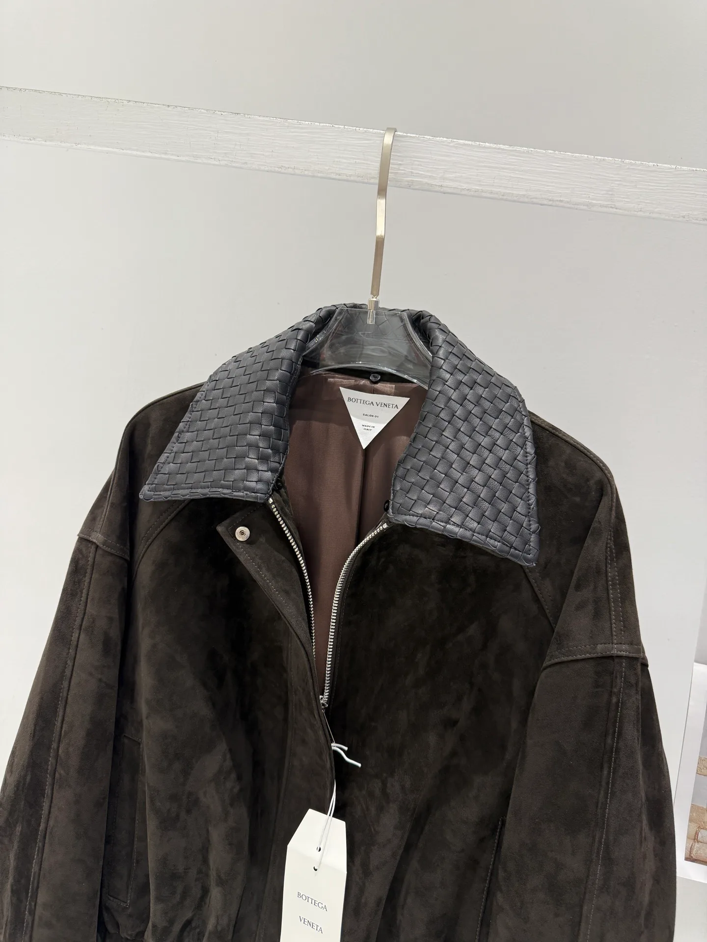 Кожаные Куртки И Дублёнки Женские Bottega Veneta 11700620