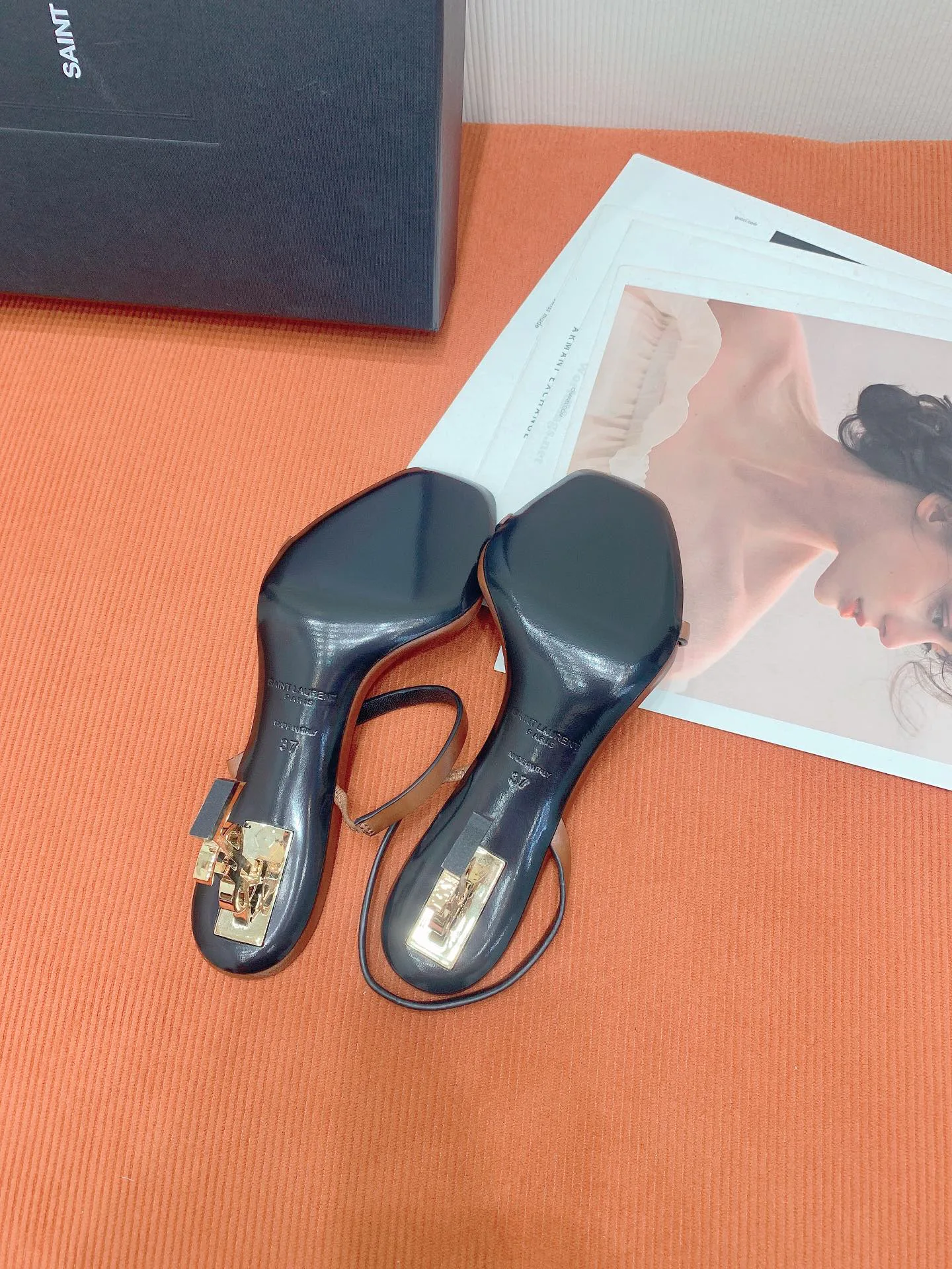 Туфли Женские Saint Laurent 4348425