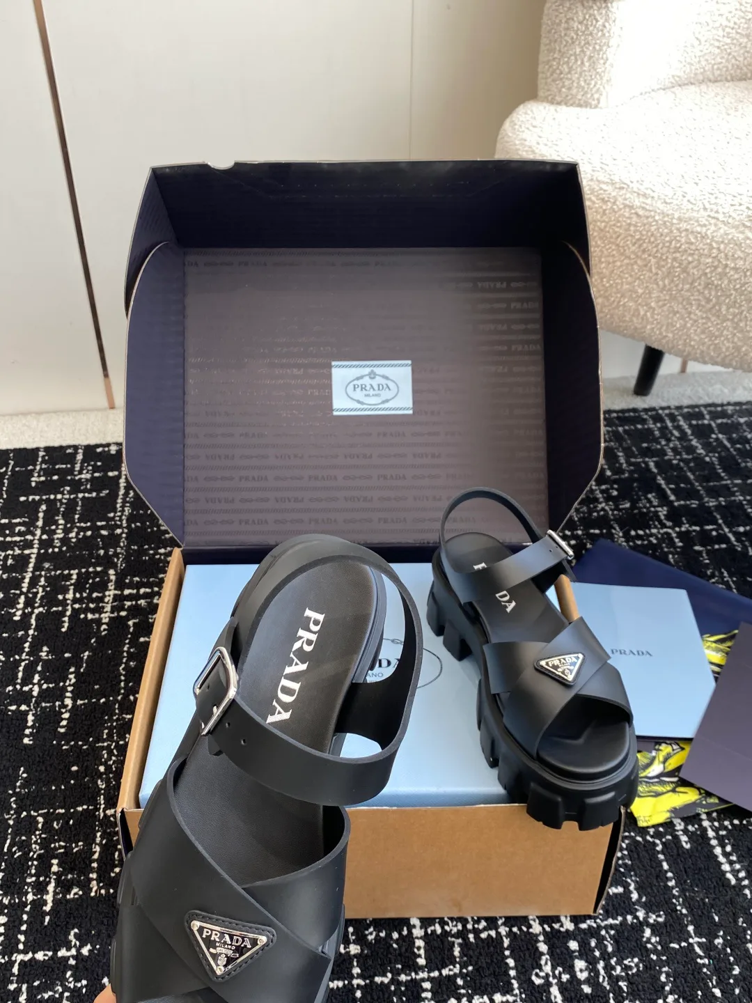 Сандалии Женские Prada 17572220