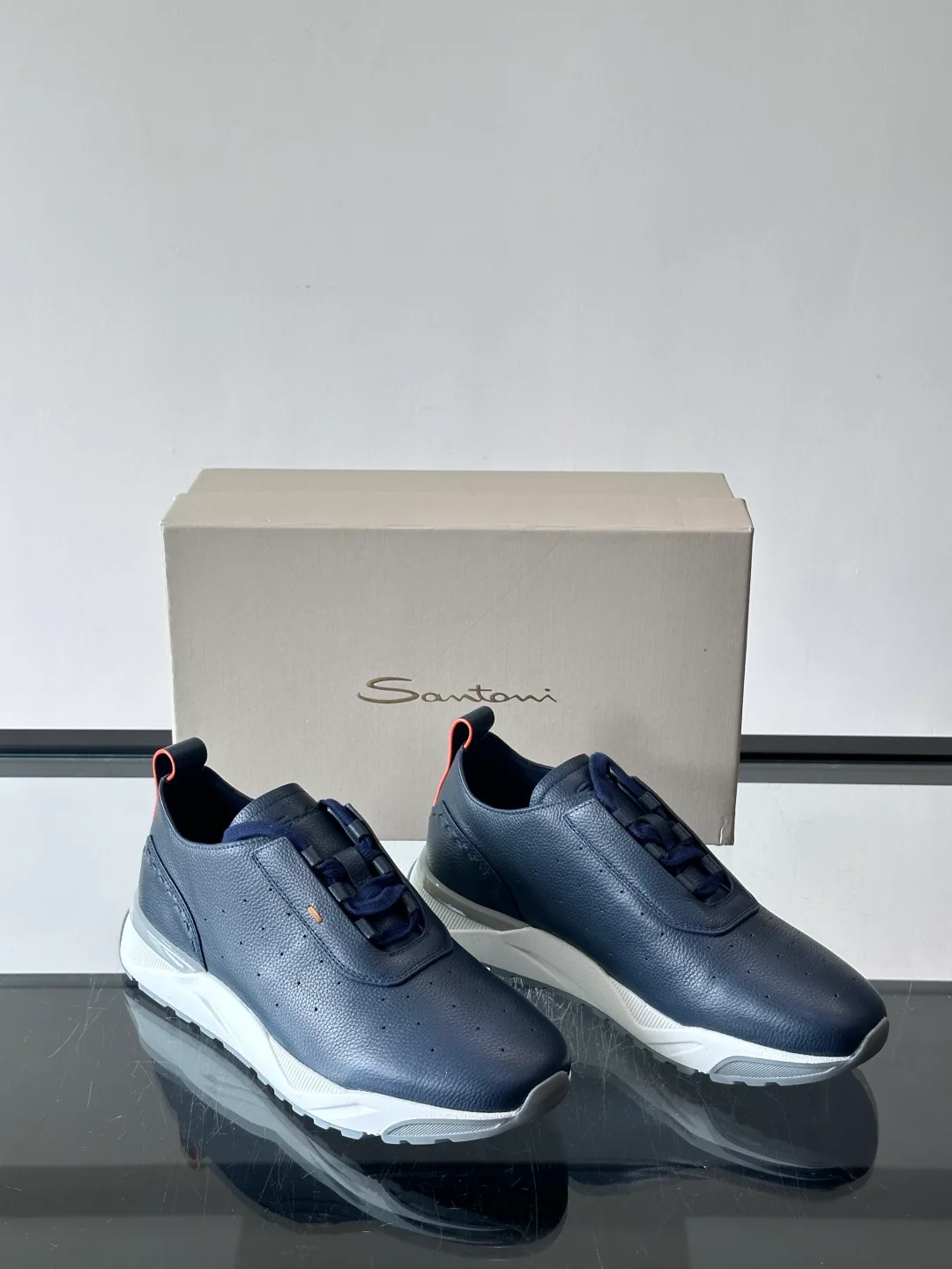 Мокасины Мужские Santoni 12405986