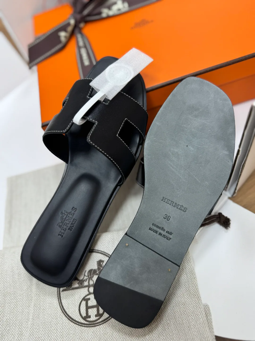 Шлепанцы Женские Hermes 1727211