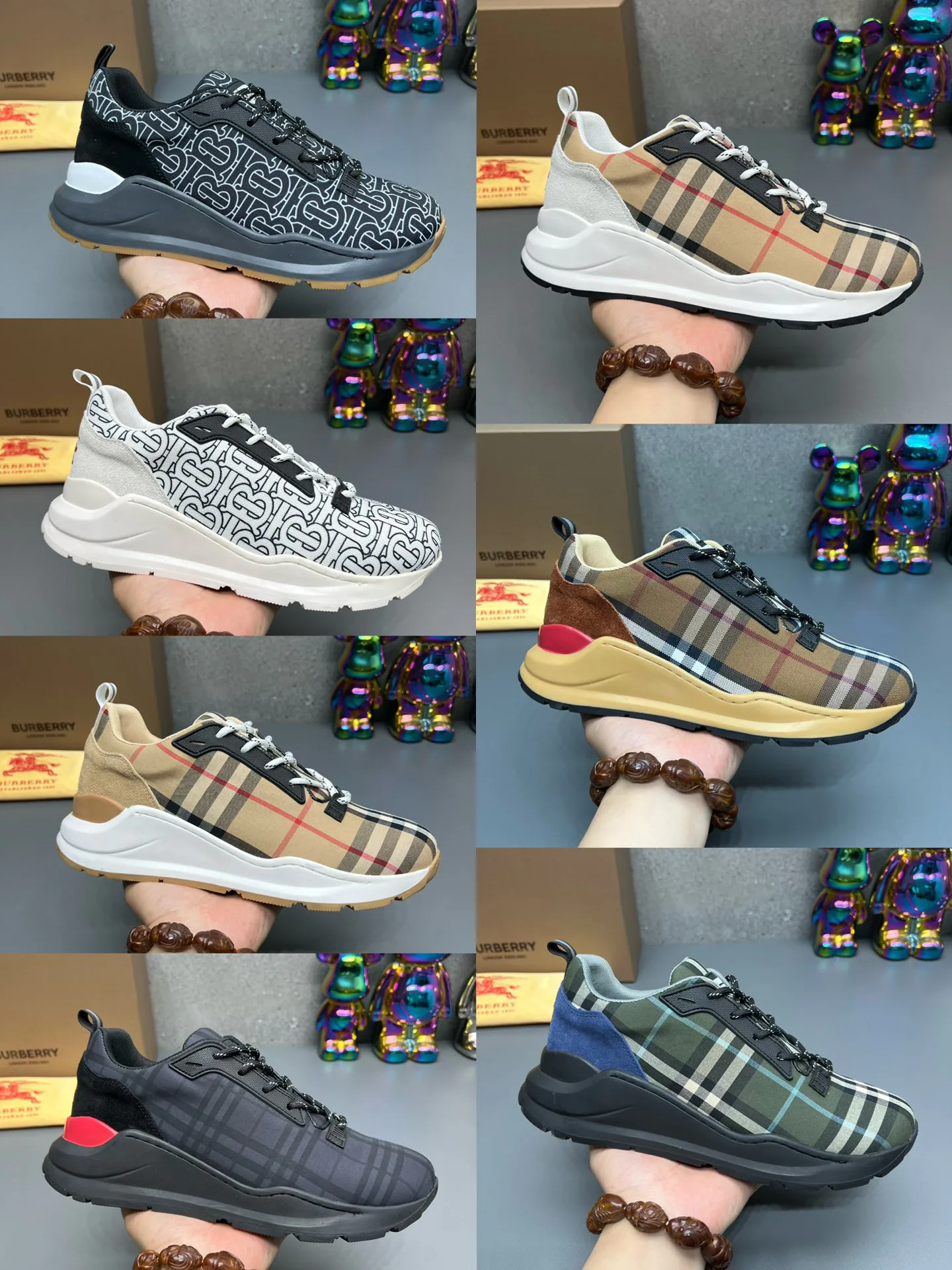 Кроссовки Мужские Burberry 498007