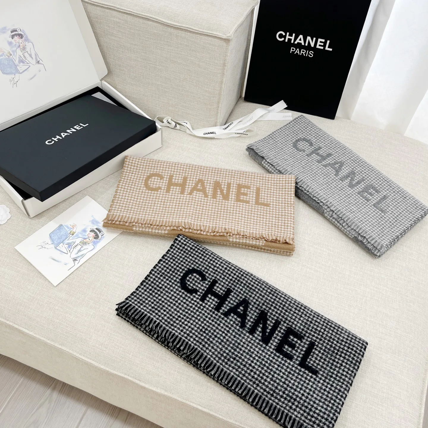 Шарфы Chanel 1628387