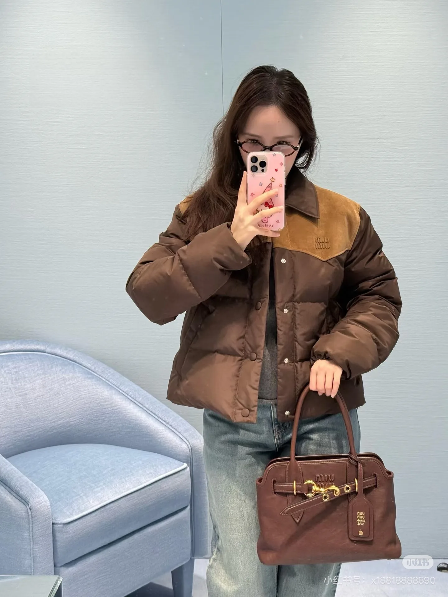 Куртки И Пуховики Женские Miu Miu 4571978