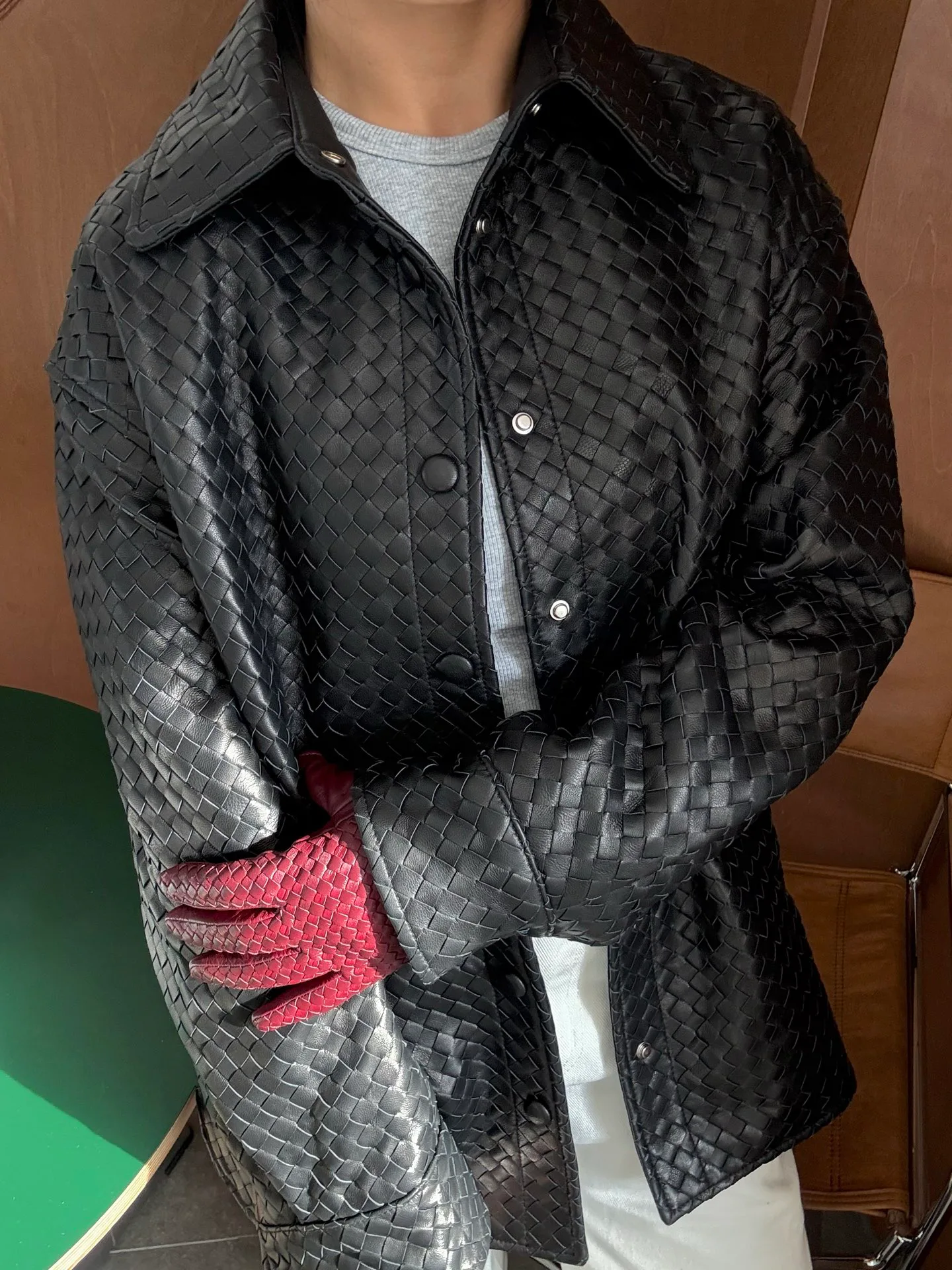 Кожаные Куртки И Дублёнки Женские Bottega Veneta 1882965