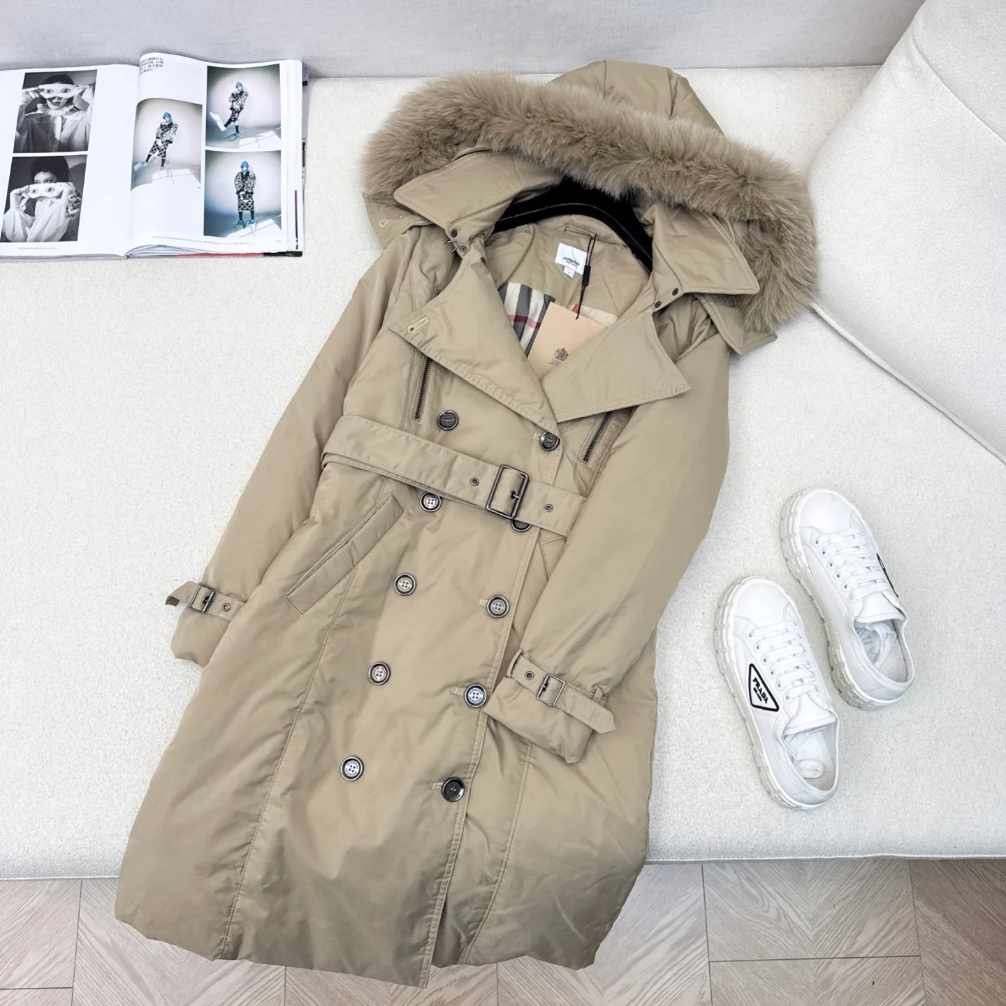 Пуховики Женские Burberry 783198
