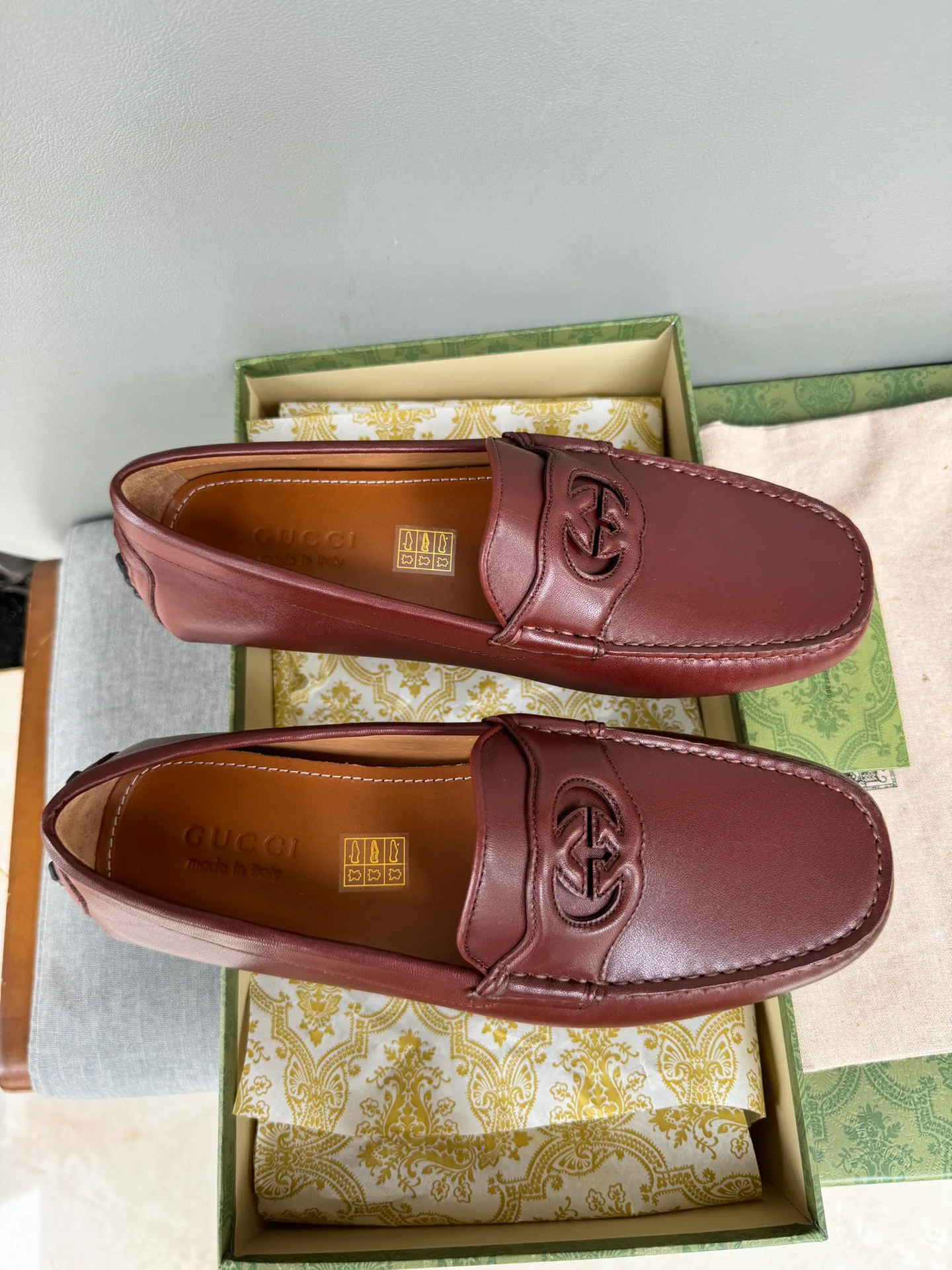 Мокасины Мужские Gucci 79174