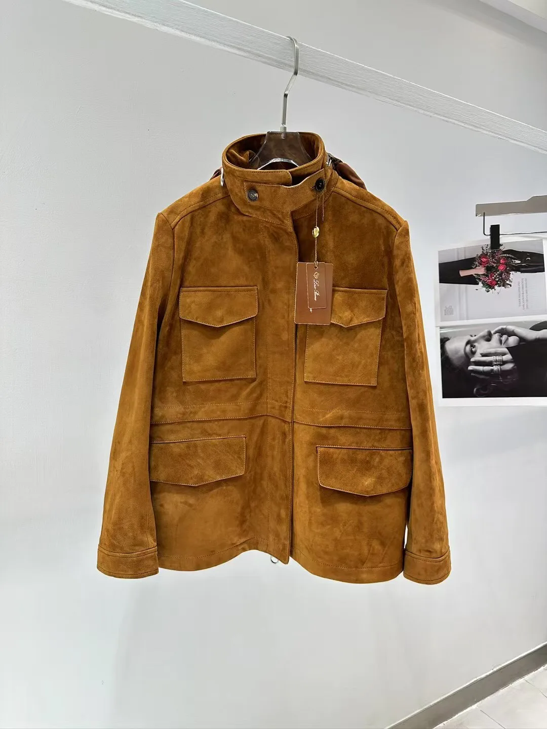 Кожаные Куртки И Дублёнки Женские Loro Piana 11700607