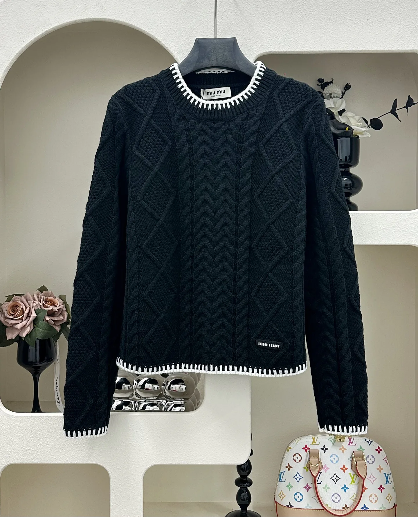 Джемперы И Свитеры Женские Miu Miu 1536031