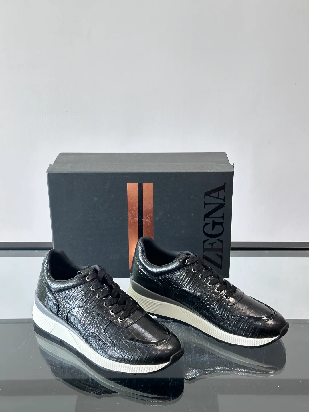 Кроссовки Мужские Zegna 388235