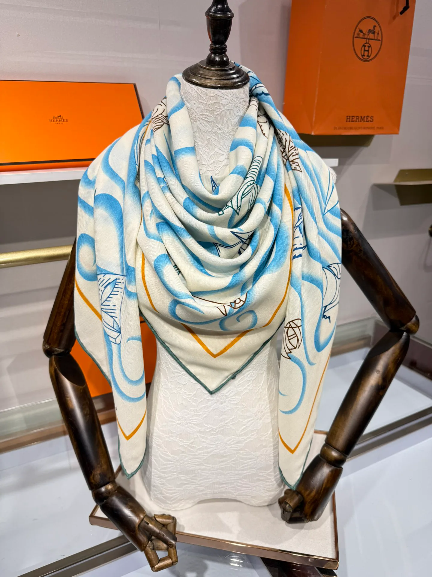 Платки Hermes 12225896