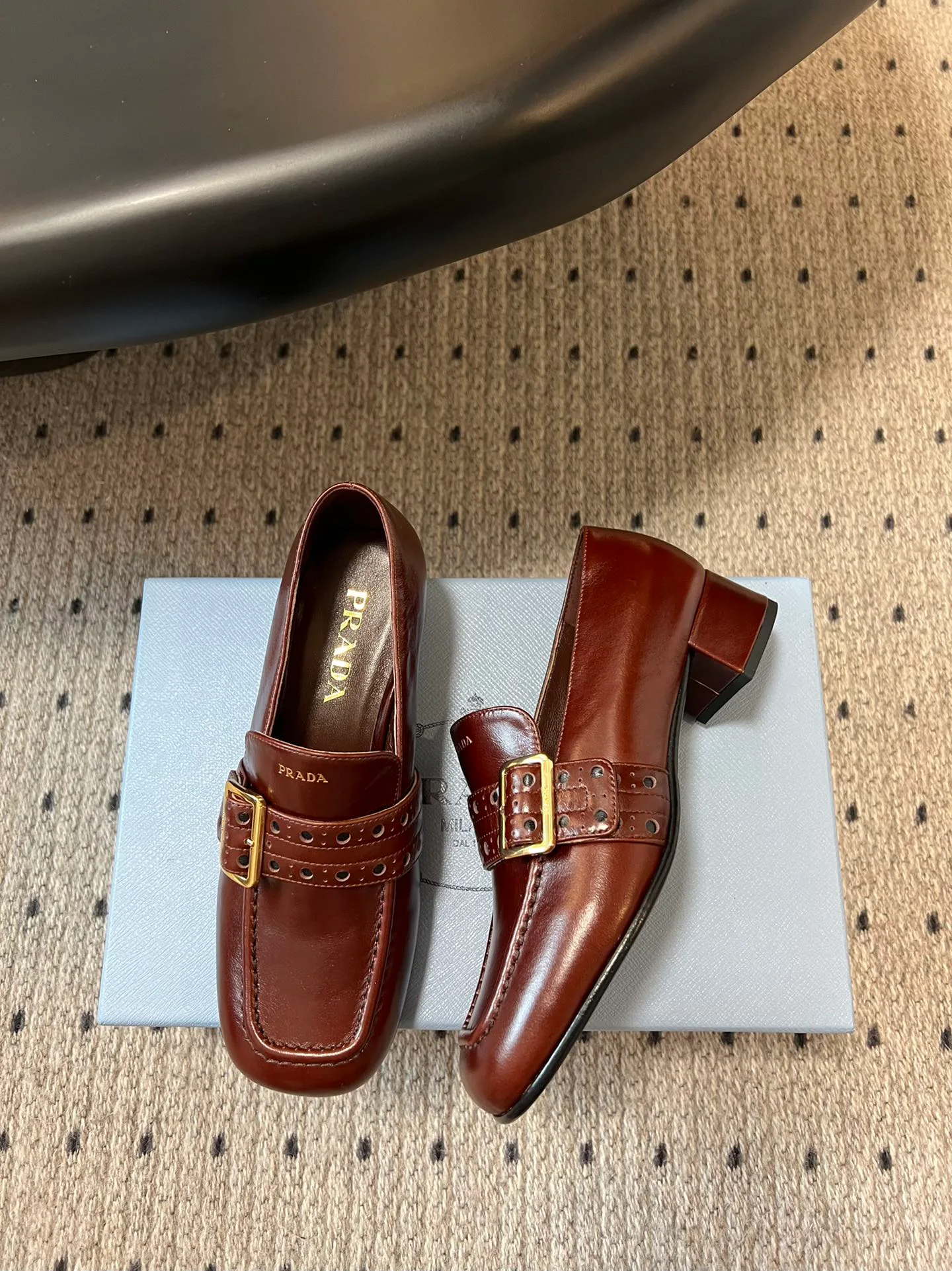 Лоферы Женские Prada 16764