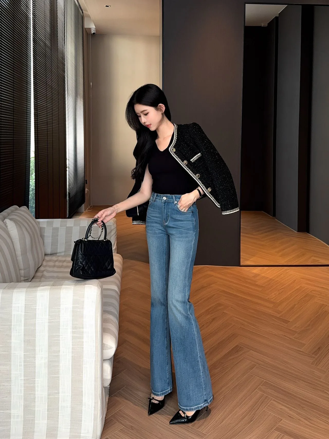 Джинсы Женские Chanel 1531556