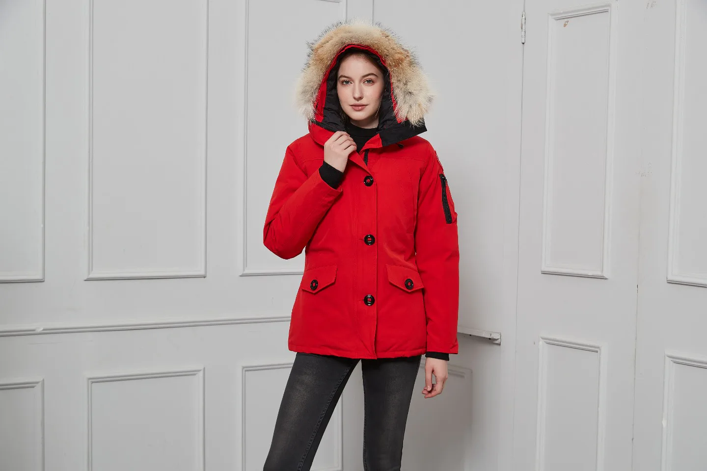 Куртки И Пуховики Женские Canada Goose 1773226