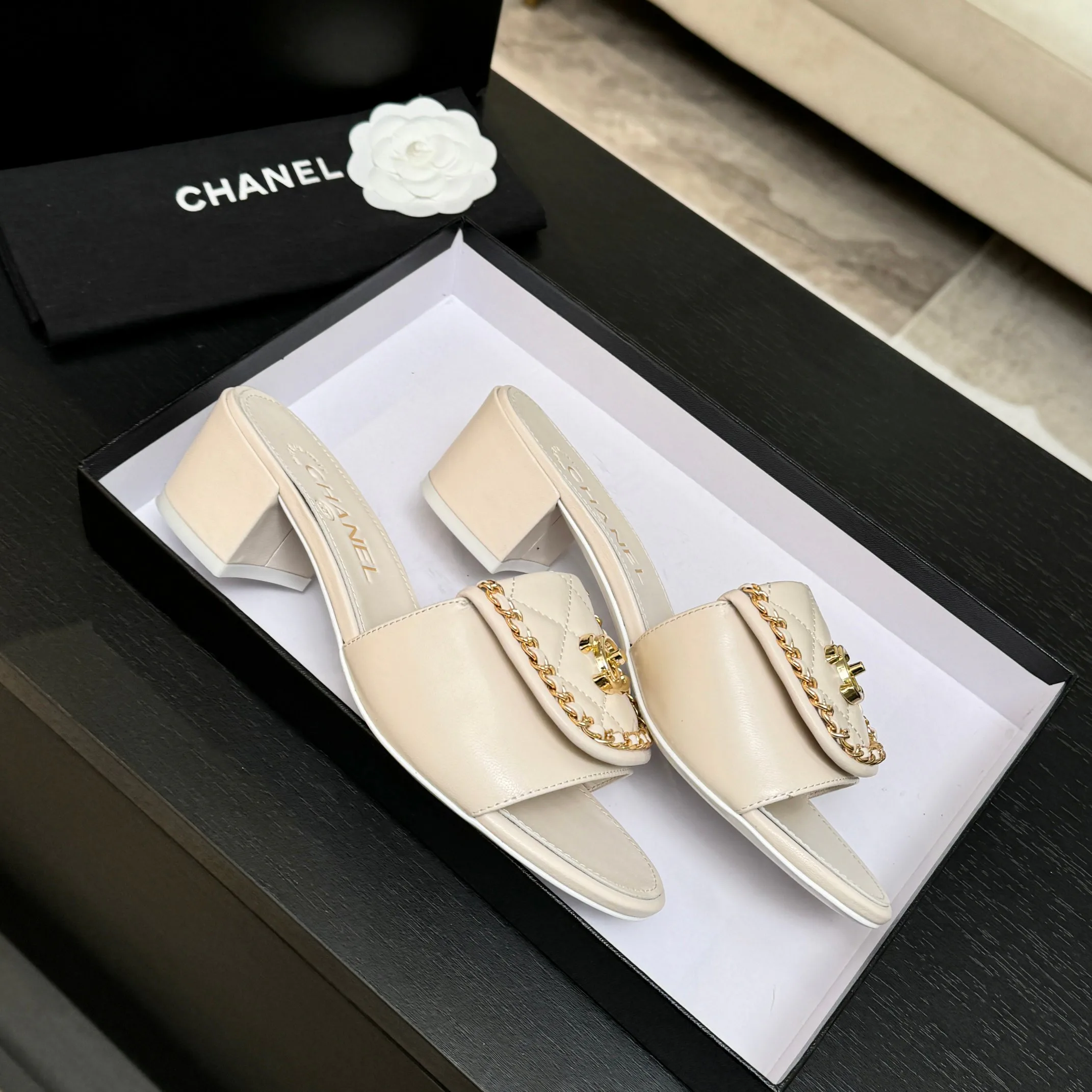 Босоножки Женские Chanel 1468210